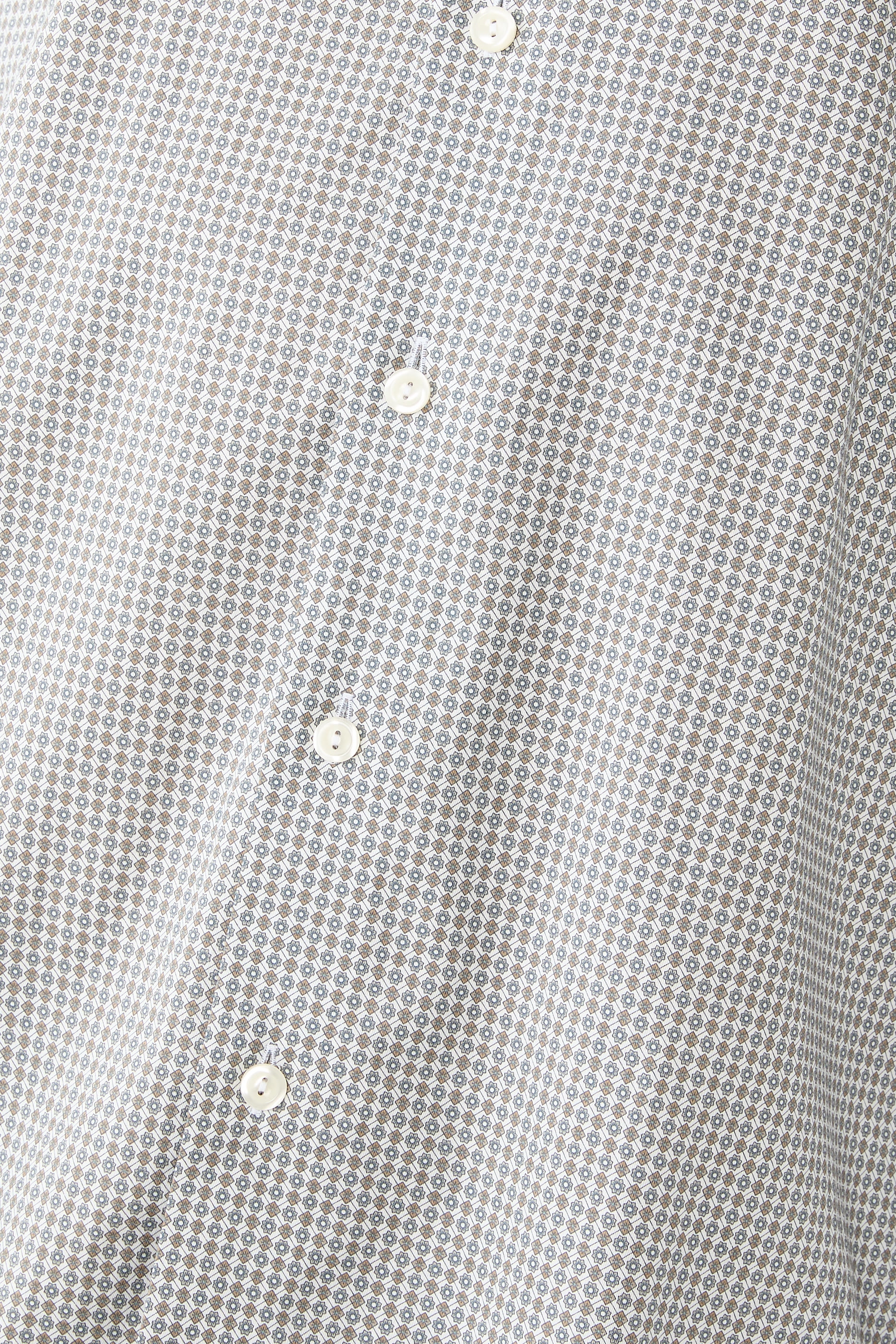 Micro Print Dress Shirt