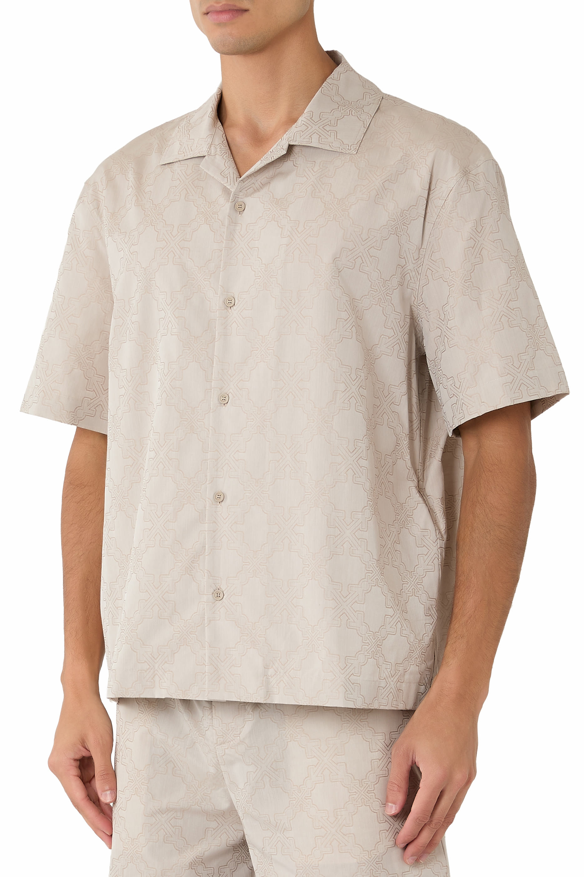  Arrow Monogram Bowling Shirt 