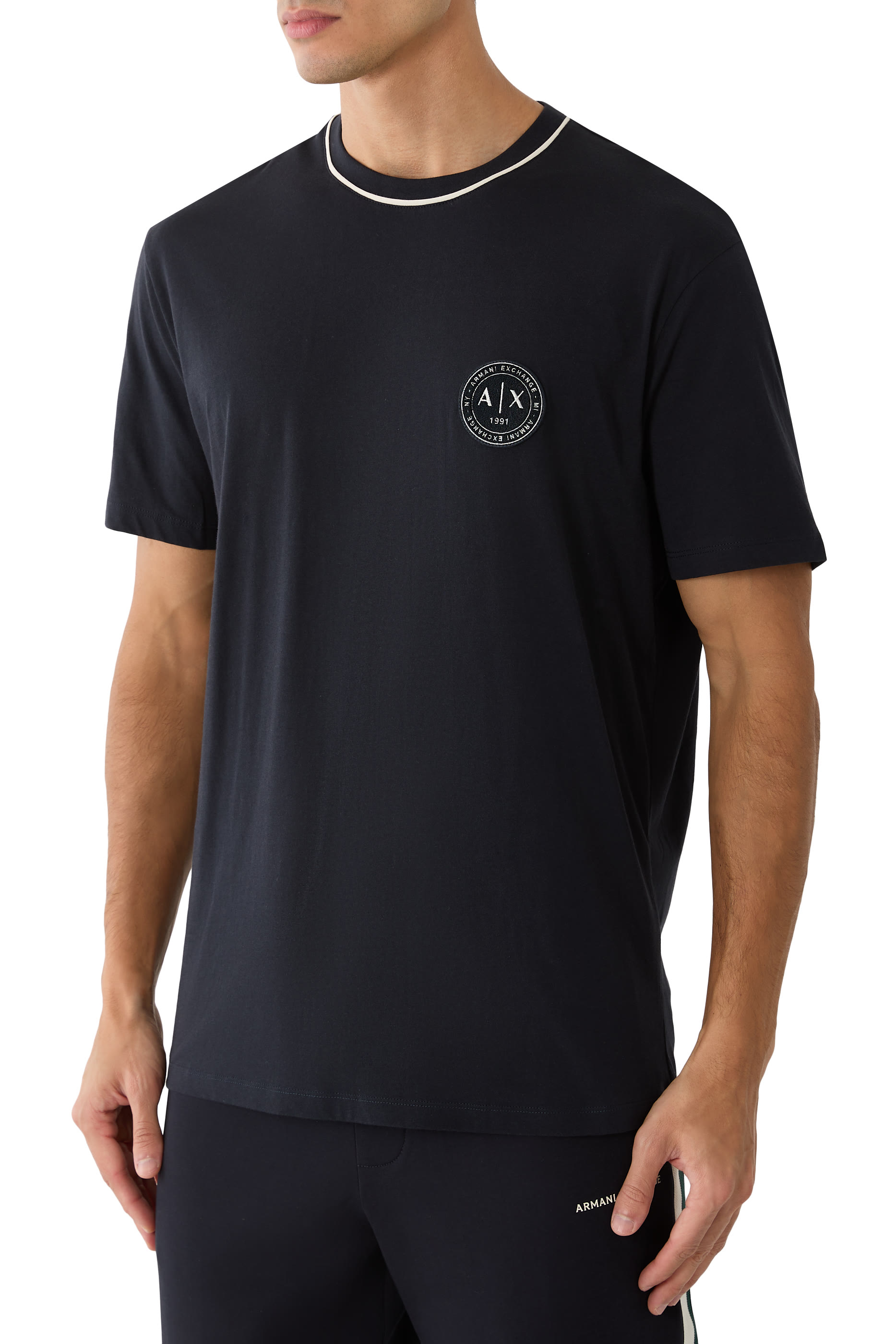 AX Logo Patch T-Shirt