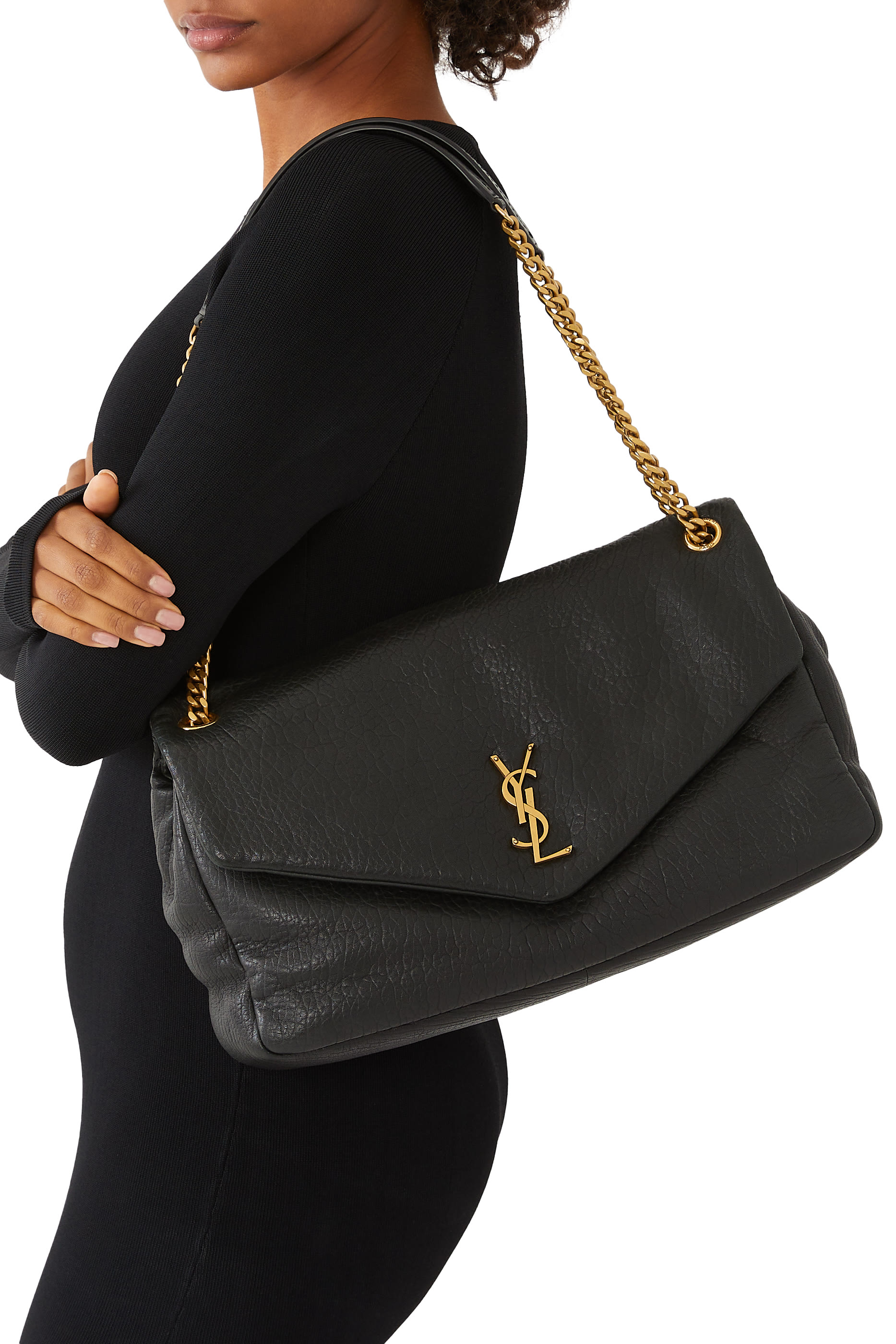  Calypso Large Bag In Grained Lambskin