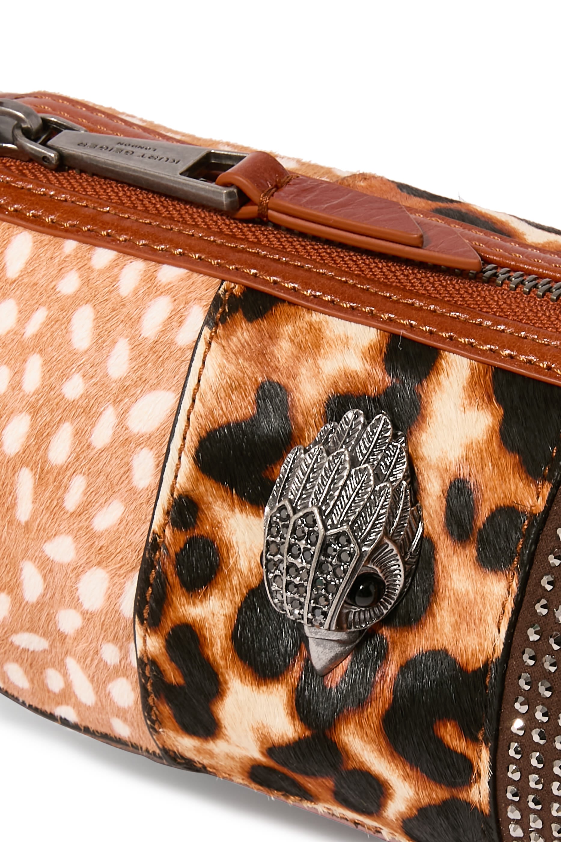 Kensington Animal Patchwork Barrel Shoulder Bag
