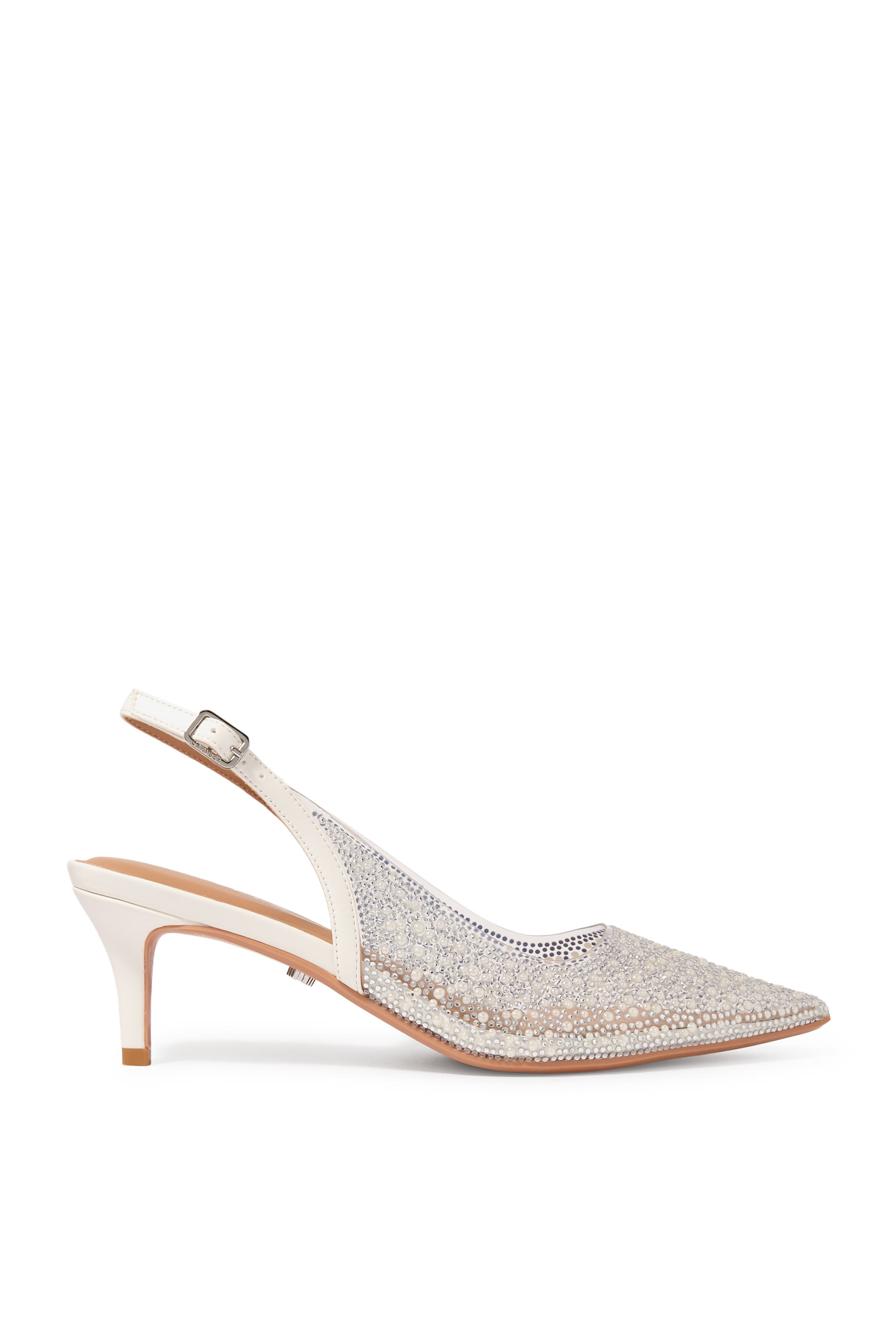 Positano 70 Pearl Slingback Sandals