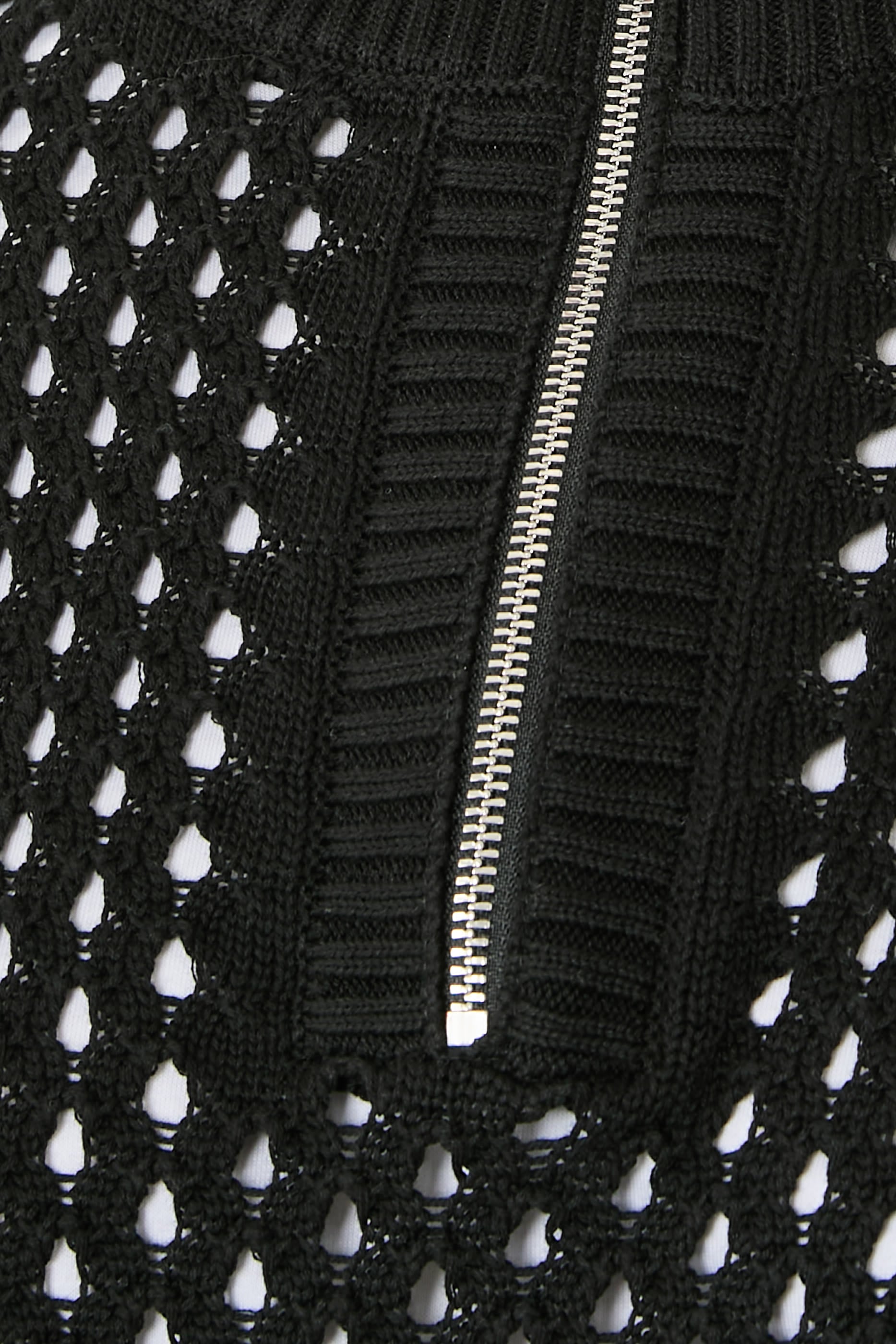 Gaines Half-Zip Knit Vest 