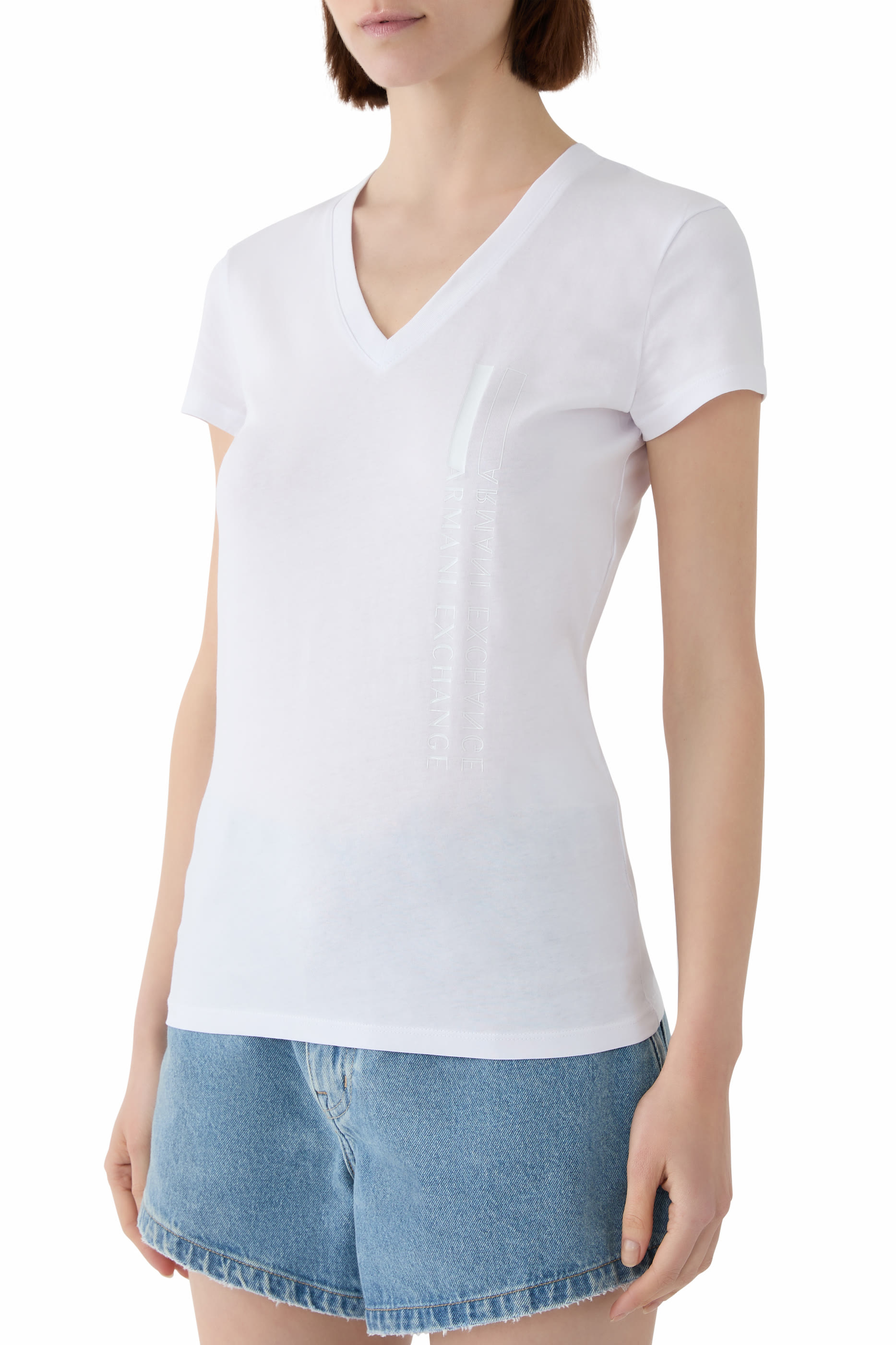 V-Neck Logo T-Shirt 