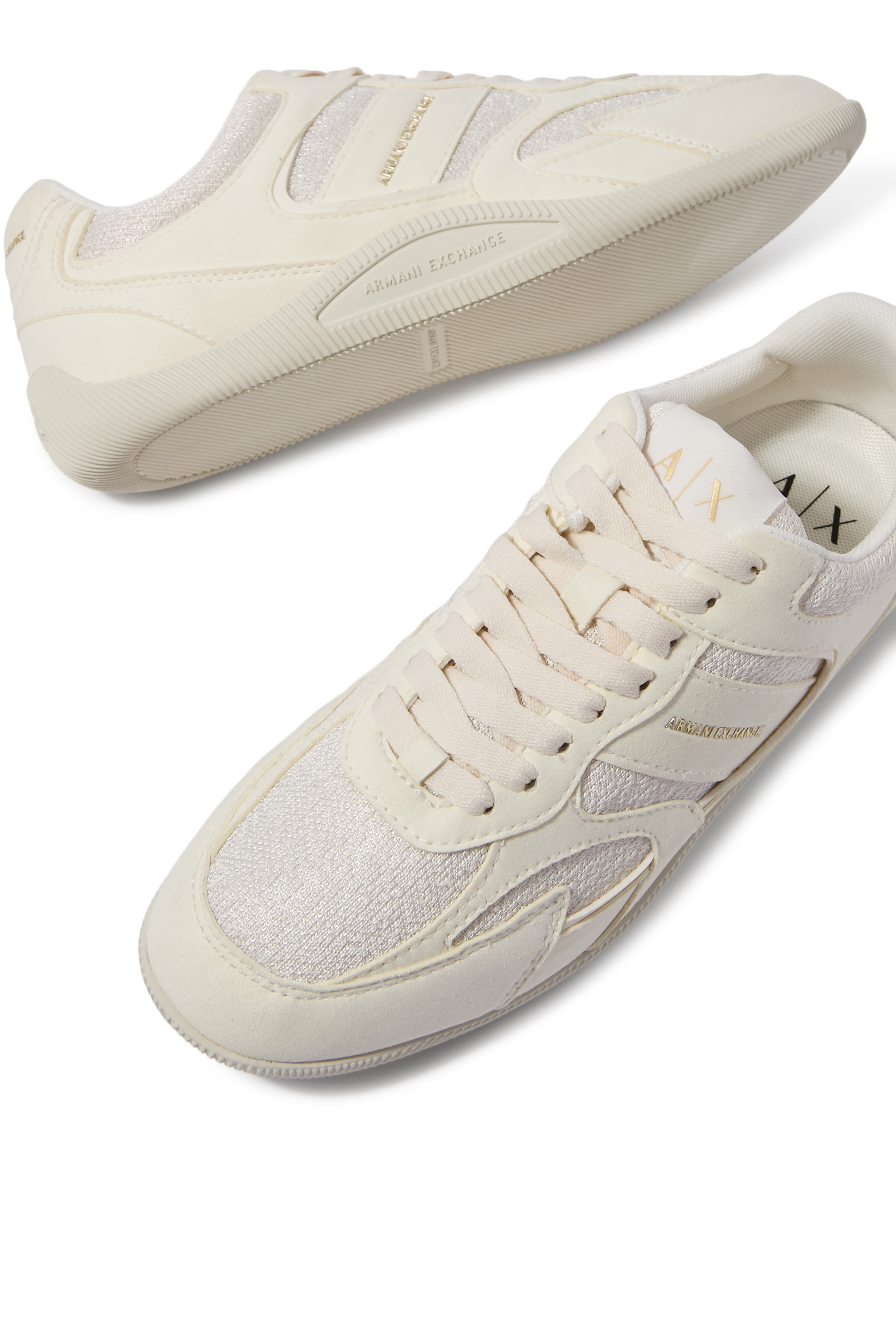 Dudu Microsuede & Mesh Sneakers