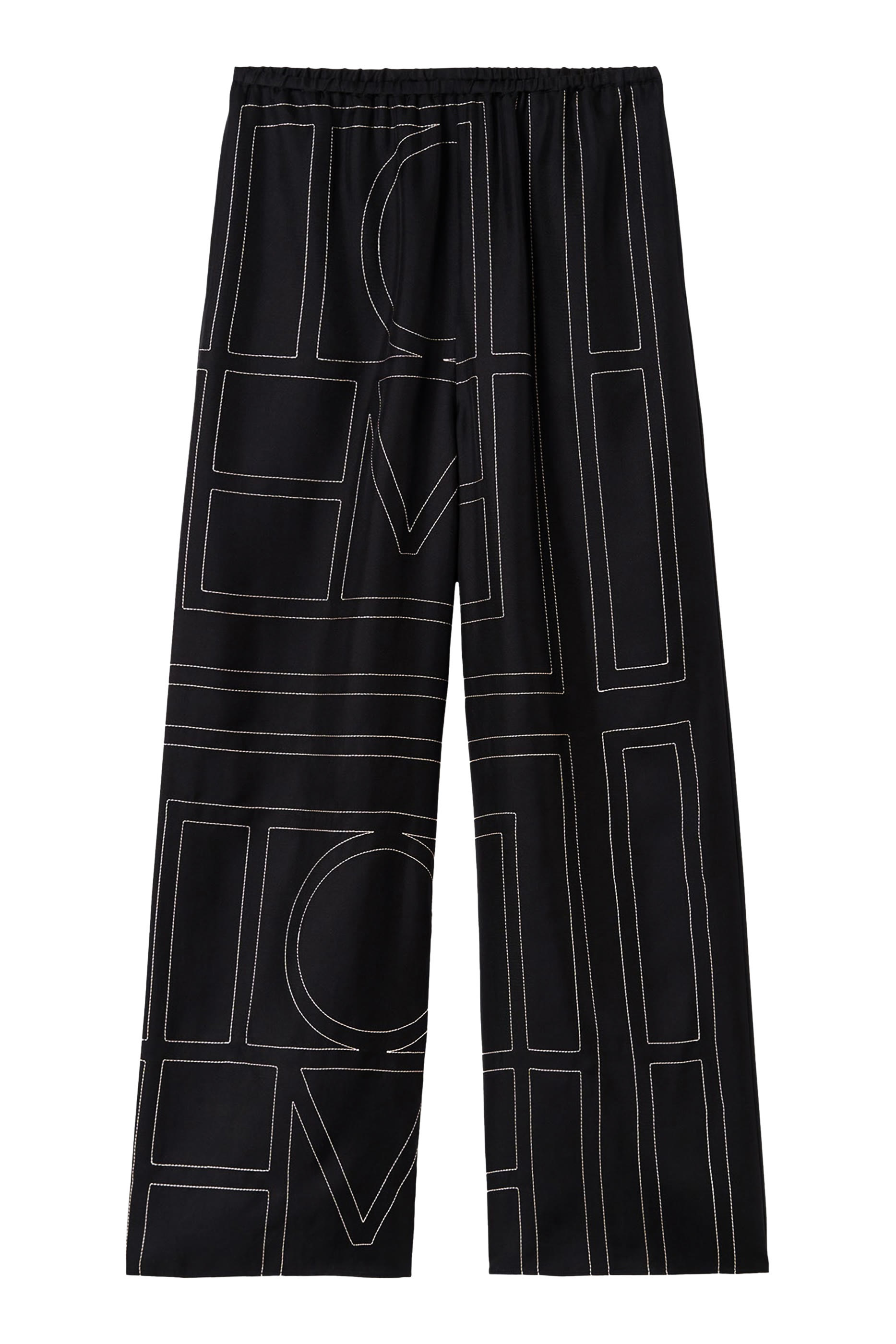 Monogram Silk Bottoms