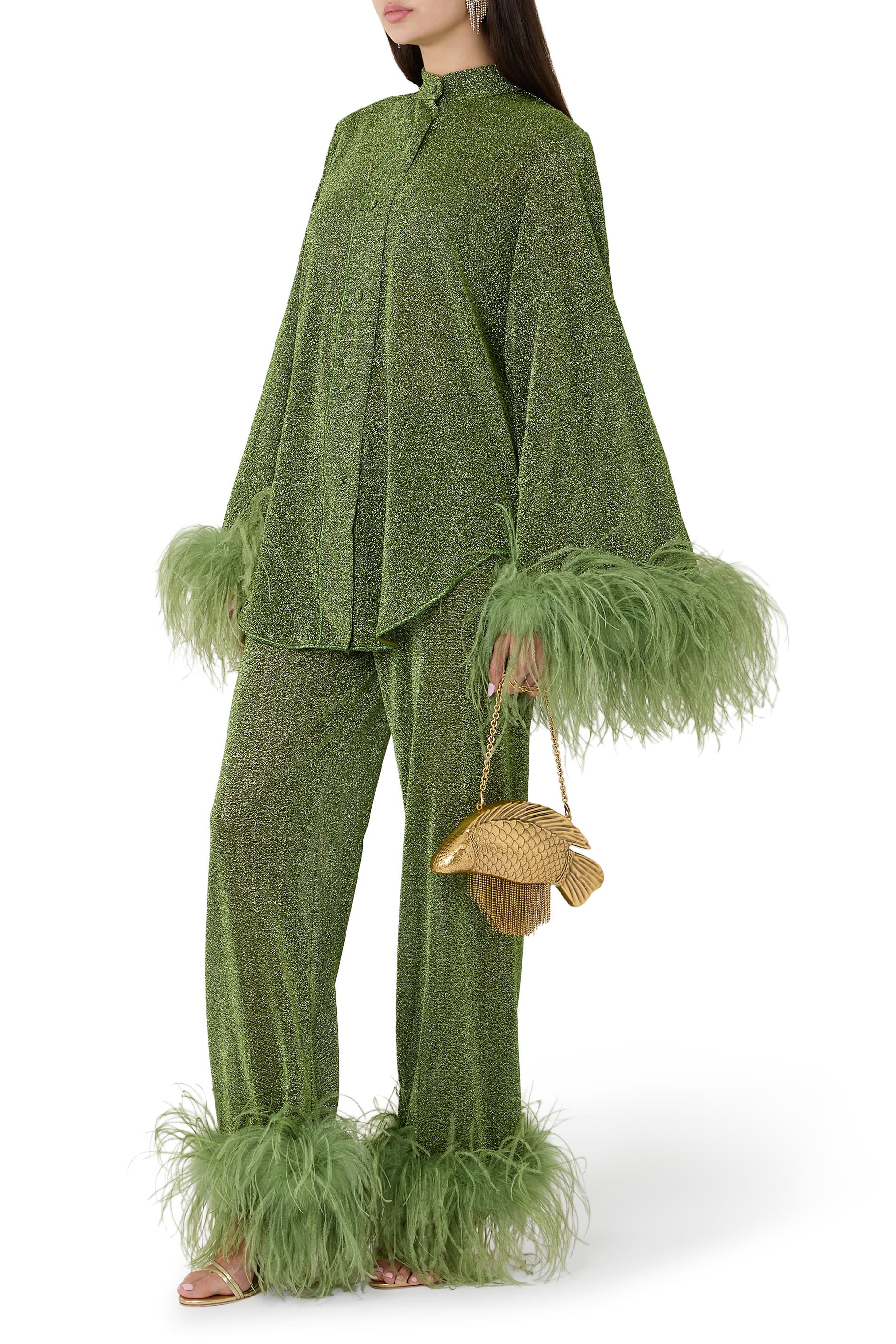 Lumière Plumage Long Pants