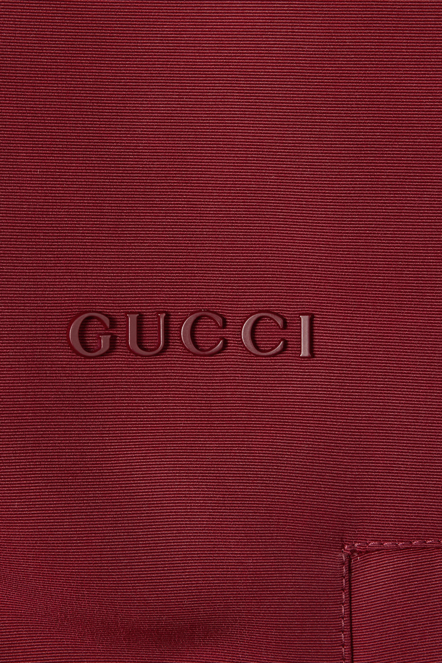 Hooded Fabric Jacket with Logo