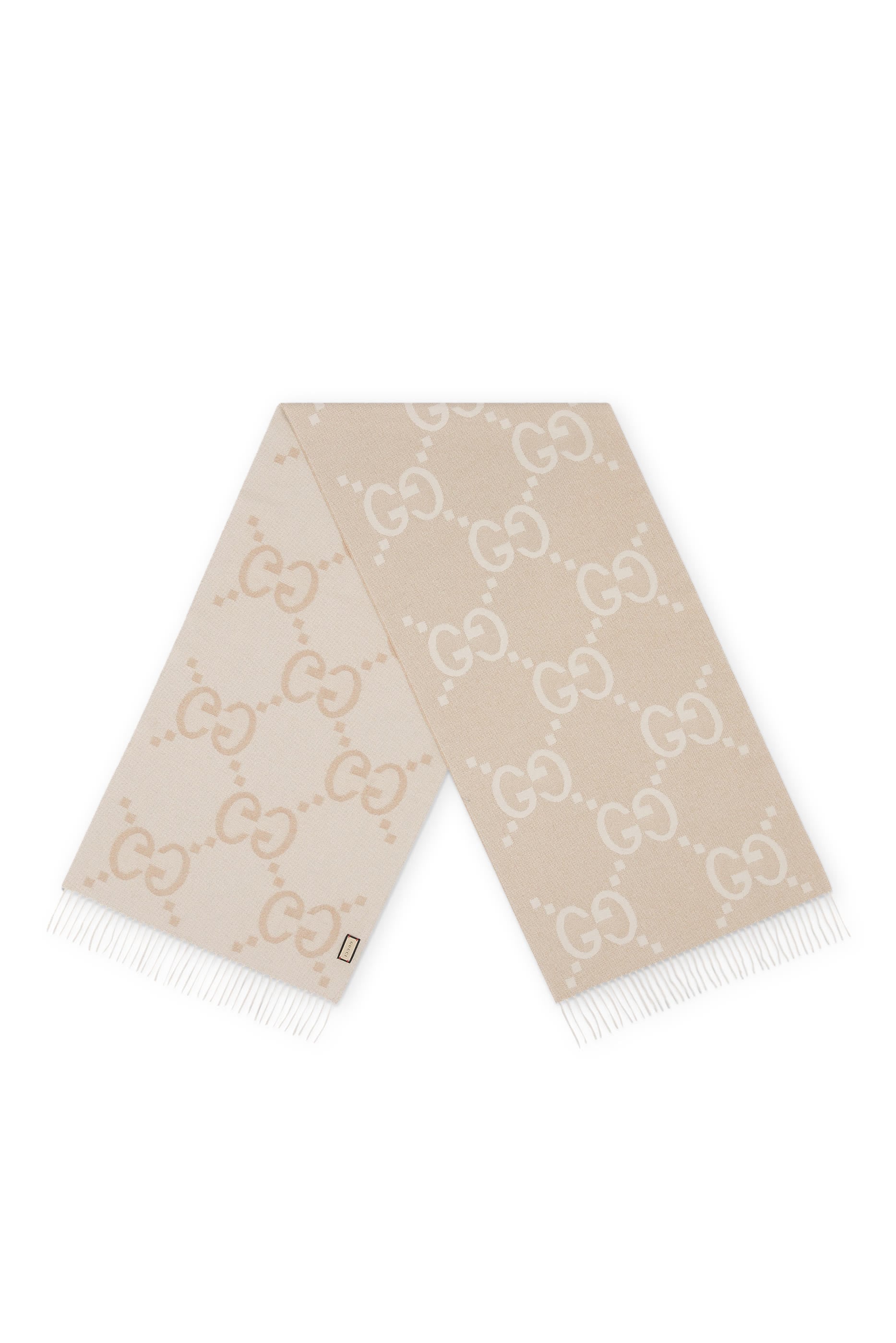  GG Cashmere Lamé Jacquard Scarf