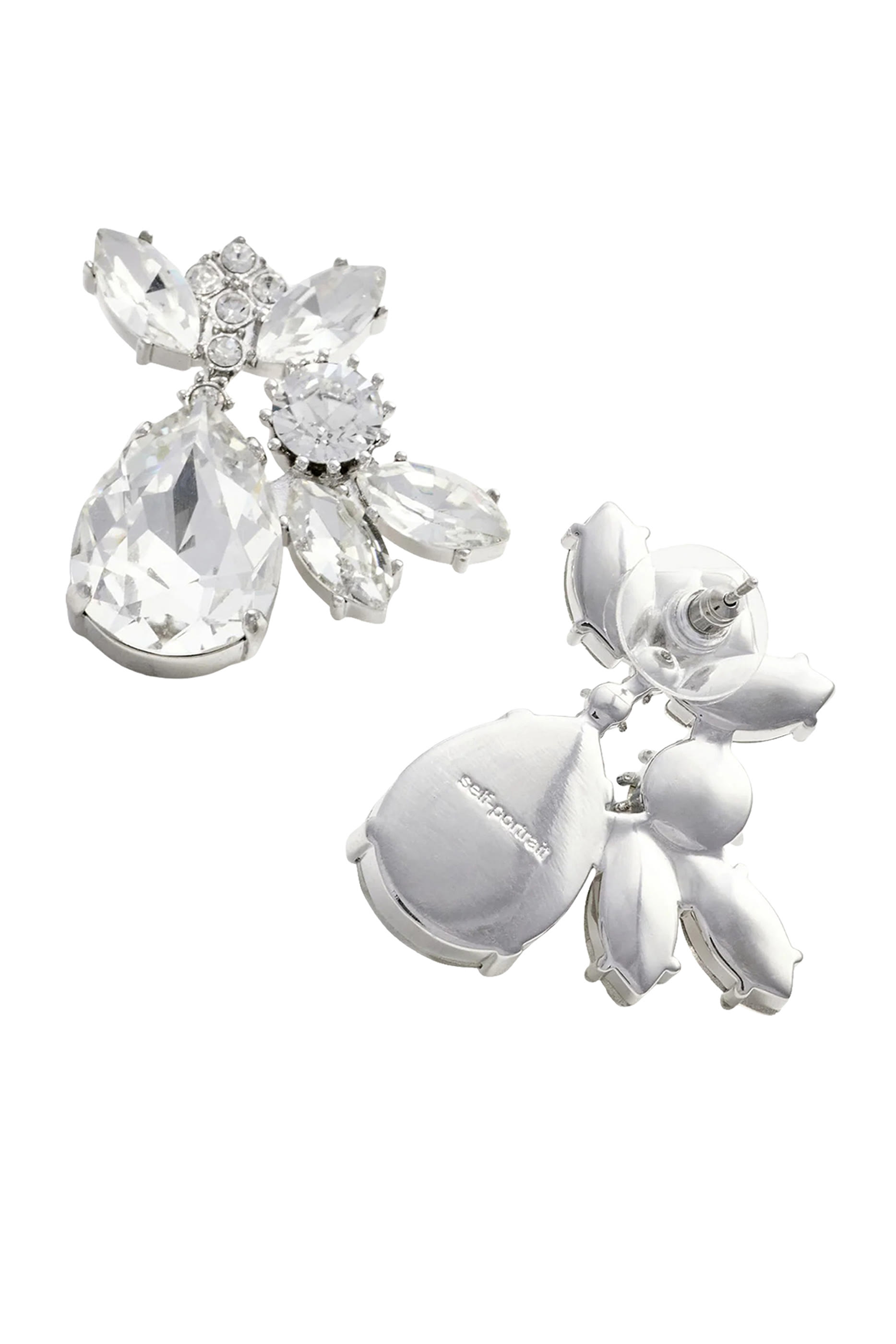 Multi Crystal Cluster Earrings