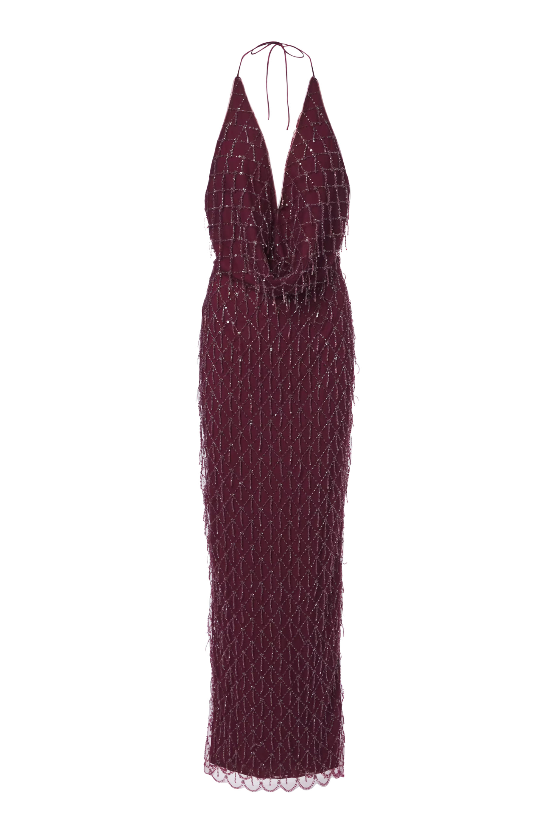  Sequins Halterneck Dress 