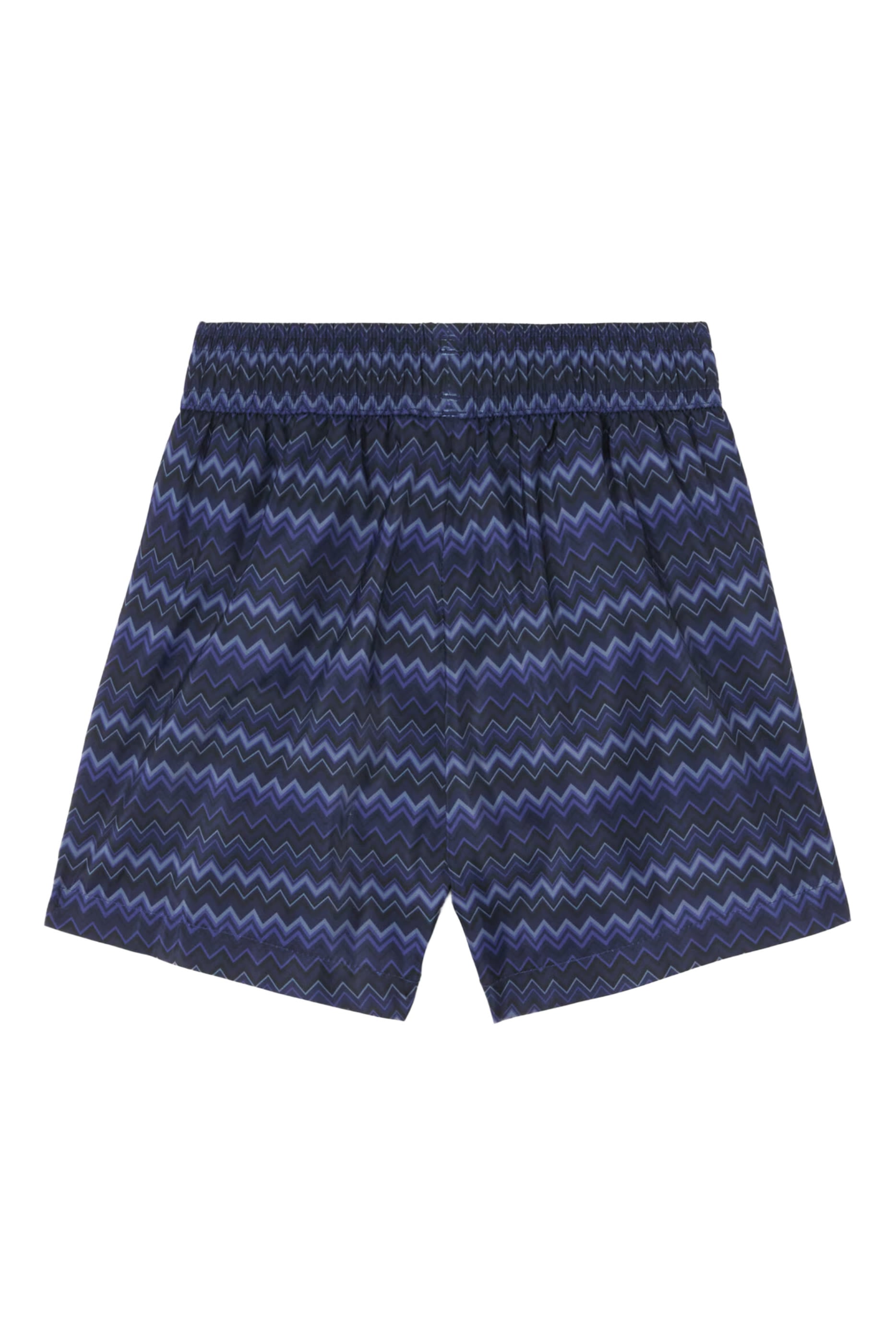 Kids Chevron Nylon Swimshorts