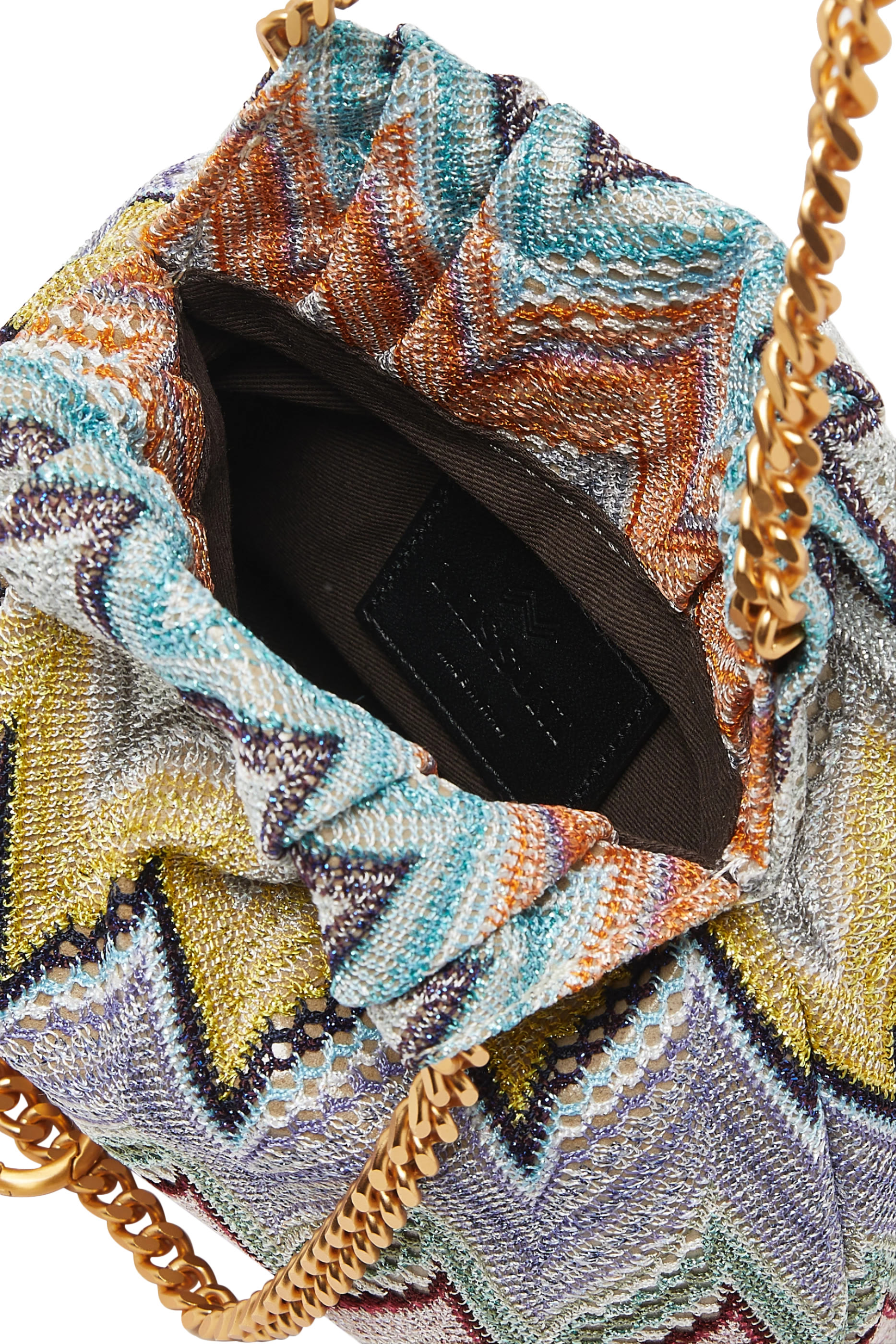 Small Chain Zigzag Pouch
