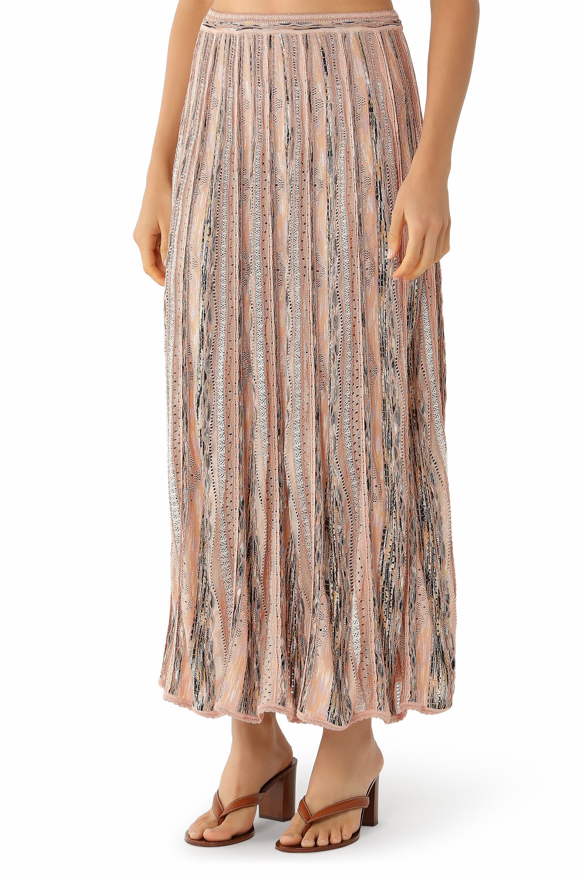 Clio Knit Midi Skirt