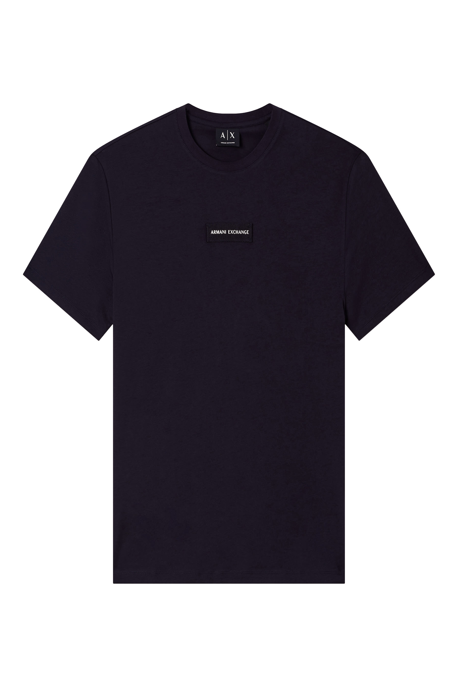 AX Logo Cotton-Jersey T-Shirt