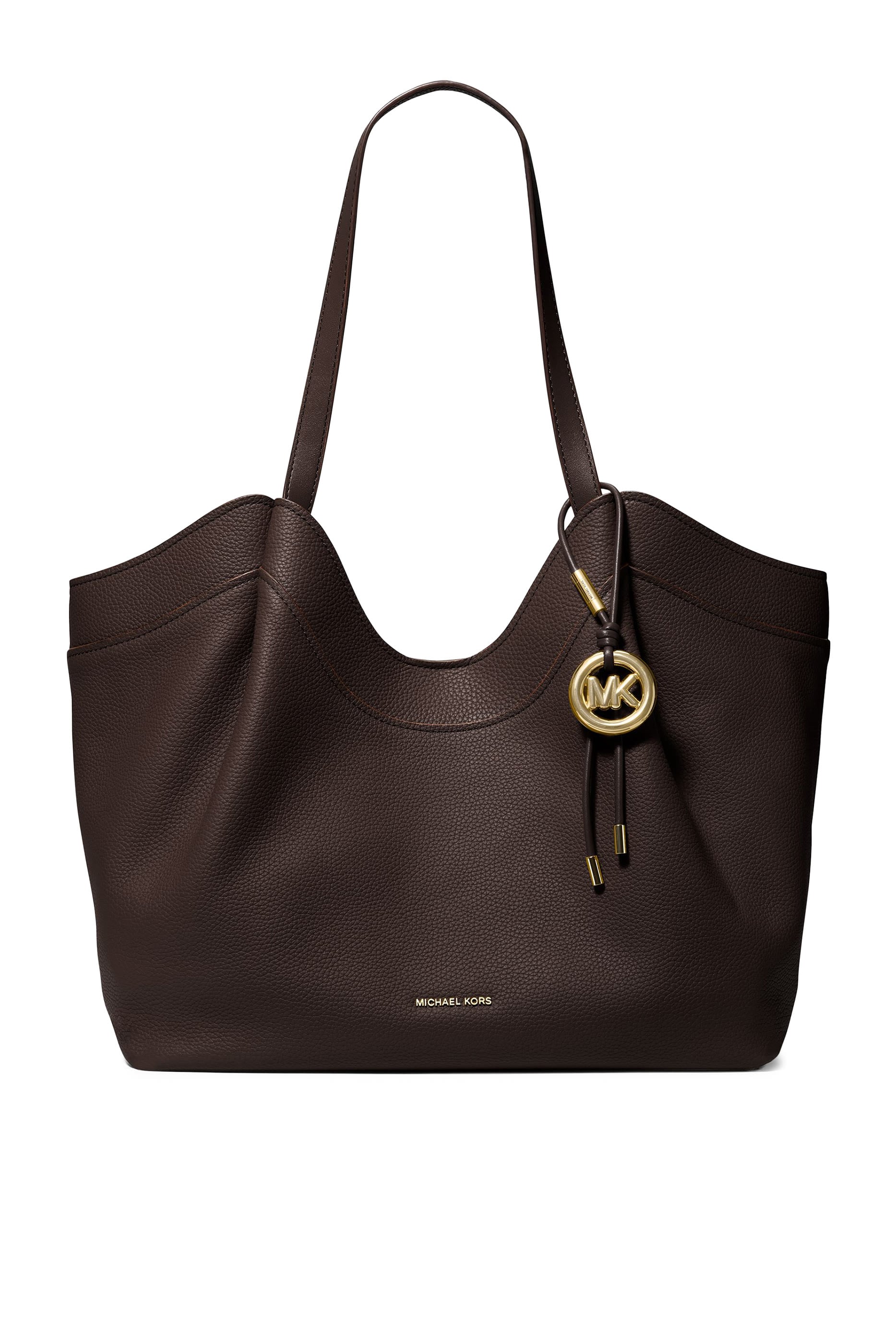  Bernie Large Pebbled Leather Tote Bag