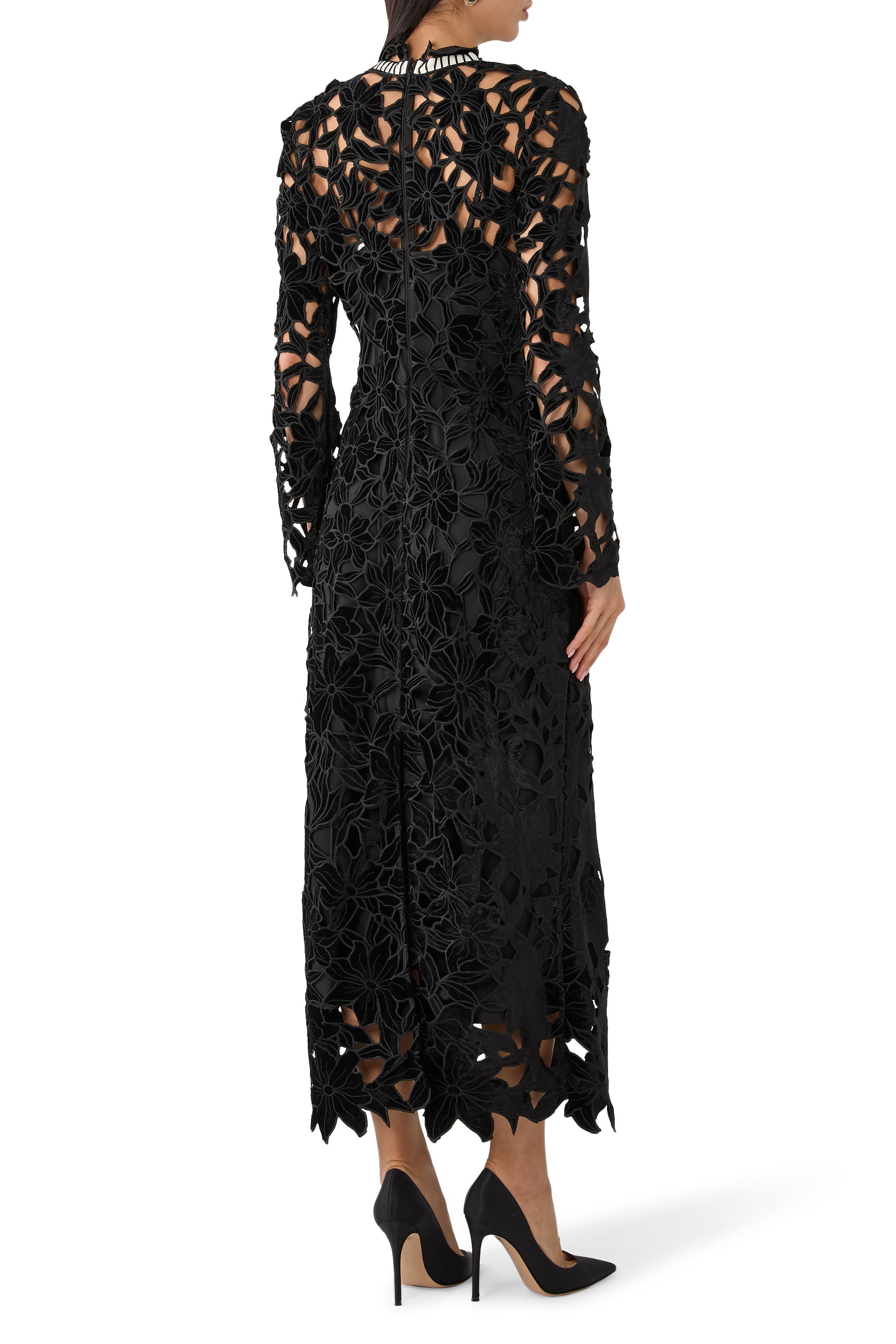 Thiora Lace Midi Dress
