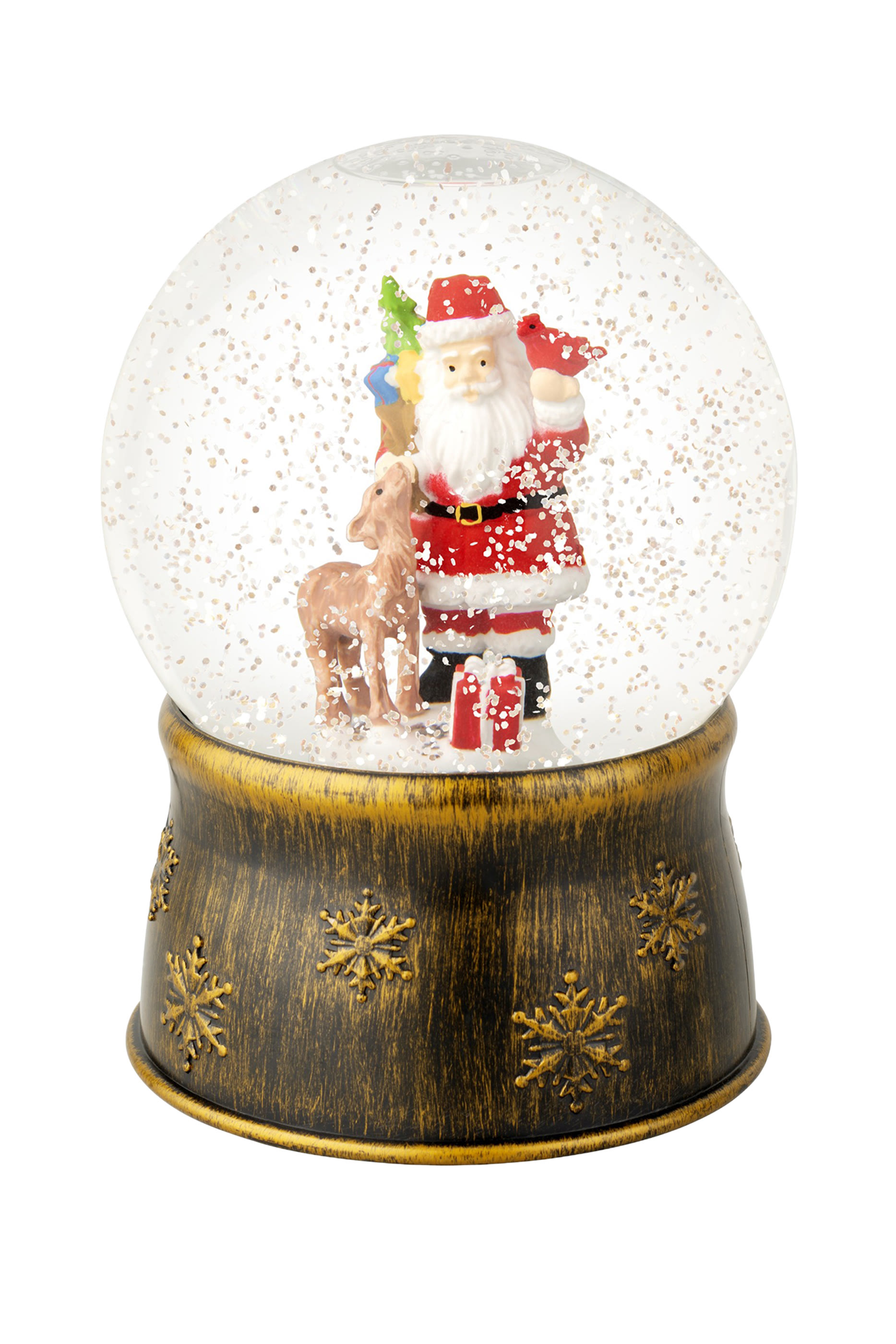 LED Snowglobe Plastic Snowglobe Steady BO Indoor