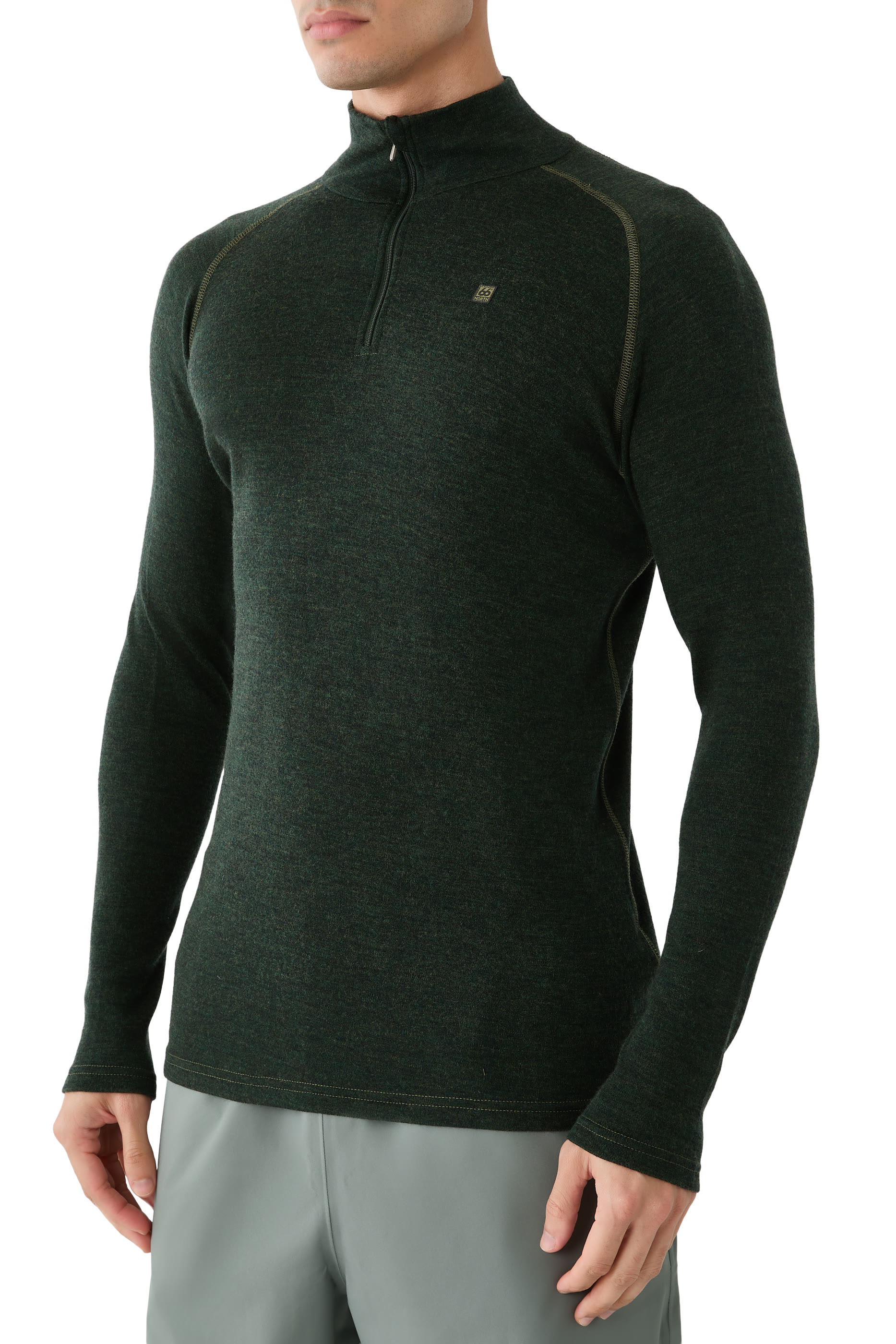 Básar Zip Neck