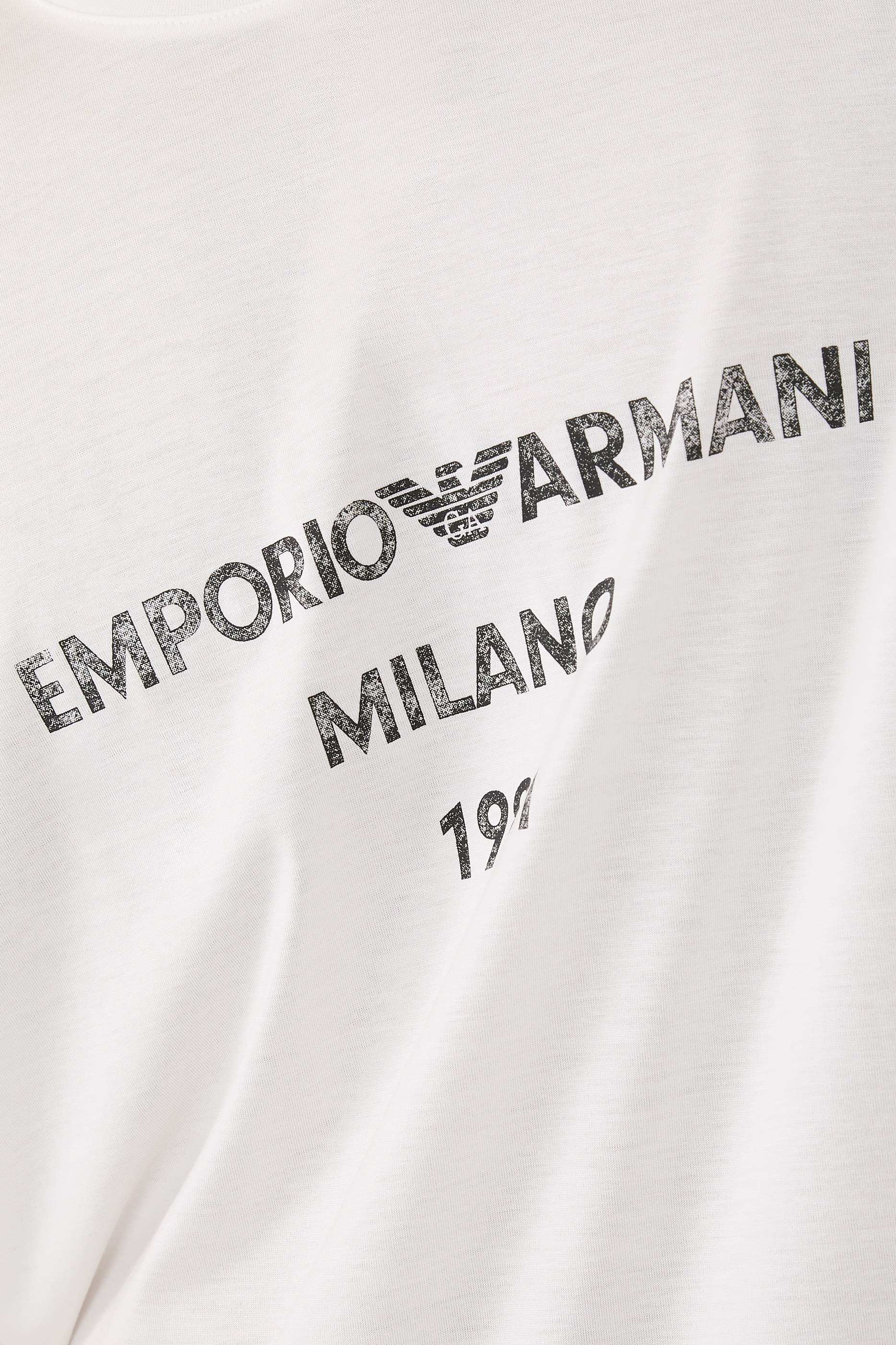 ASV Lyocell T-shirt with Vintage Logo Print 