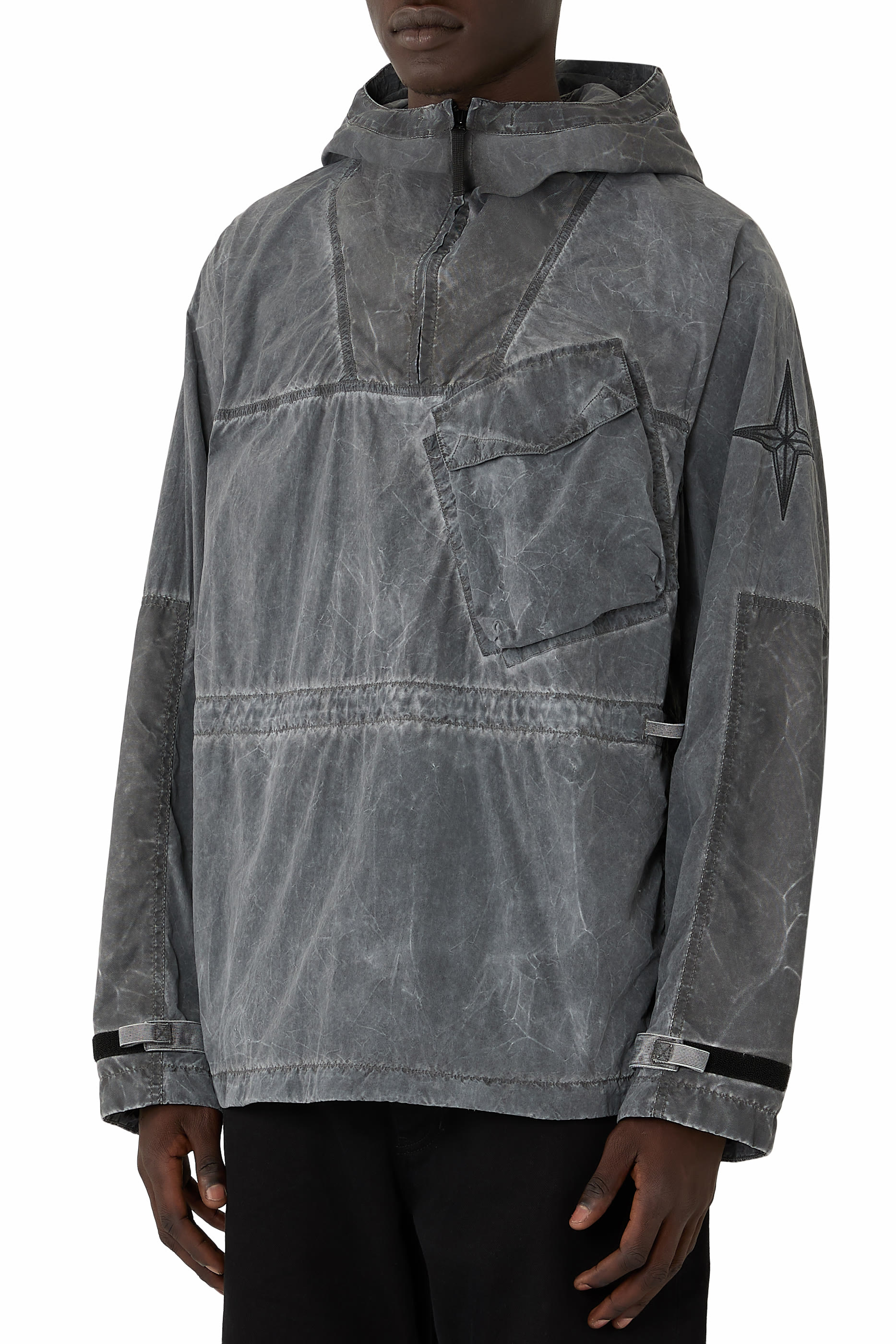 Anorak with Anti-Drop Finish