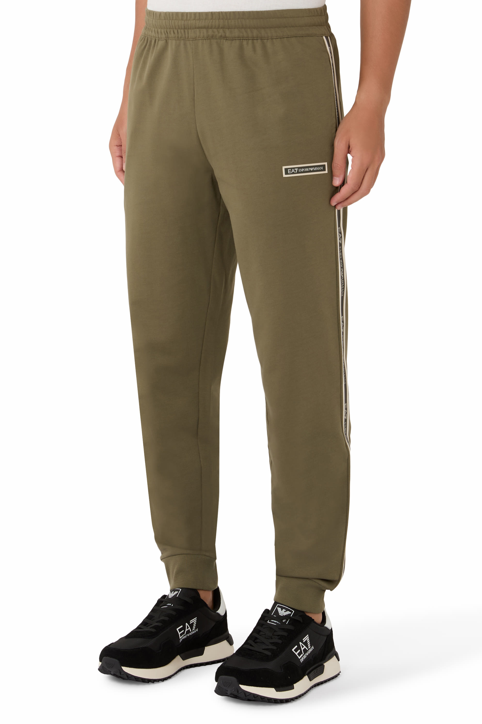 EA7 Logo Tape Joggers