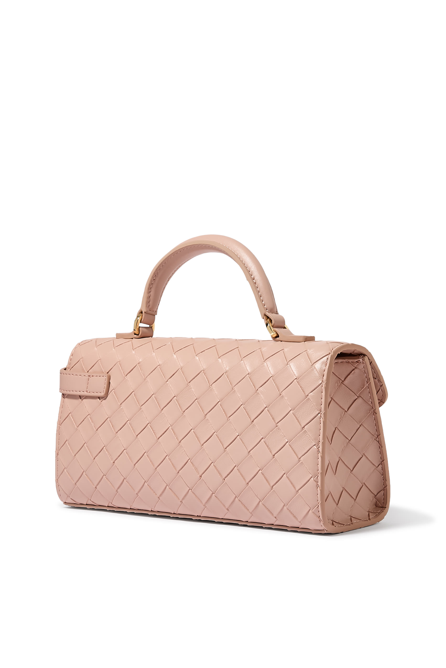 Keyla Weave Texture Top Handle Bag