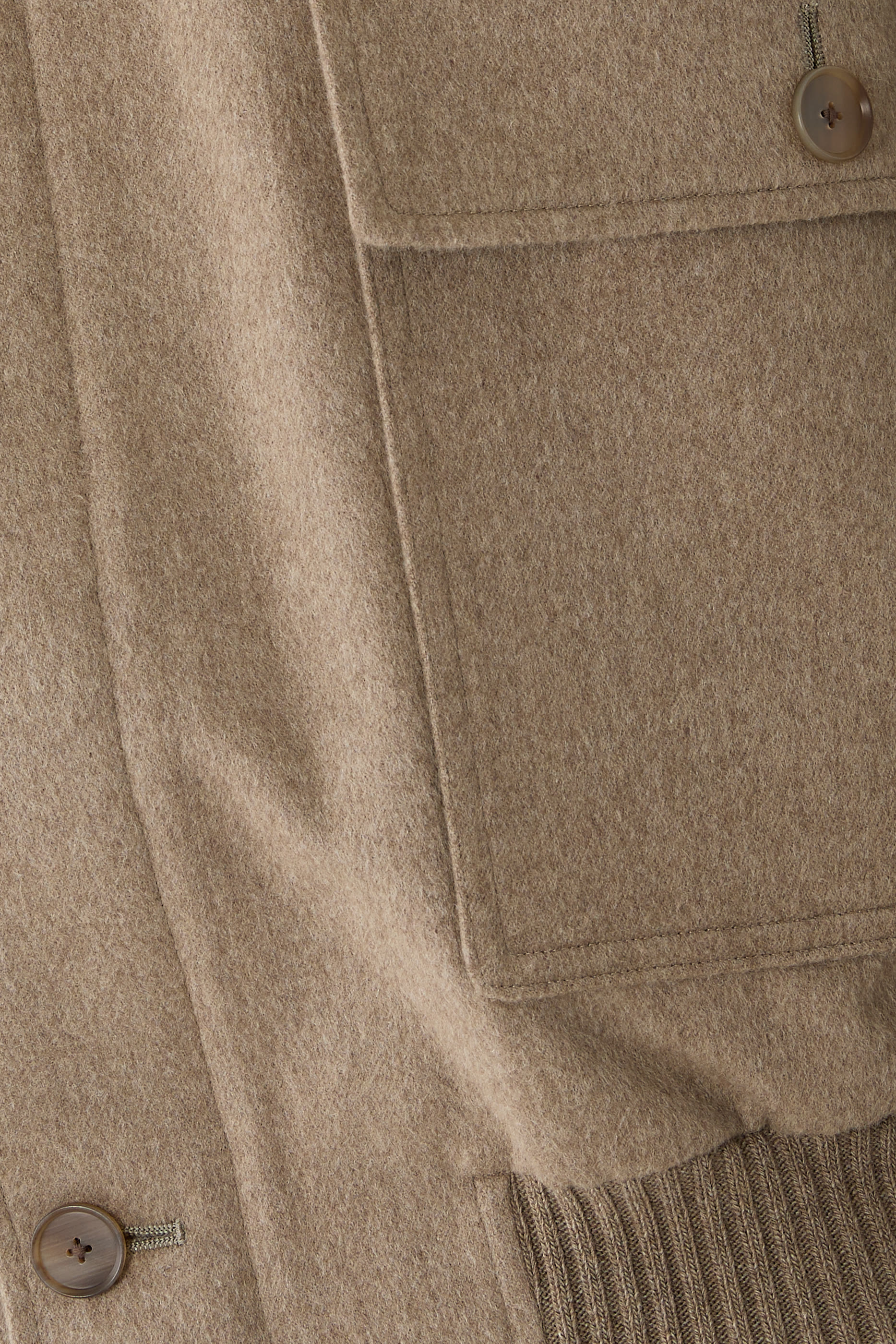 Point Collar Zip Blouson