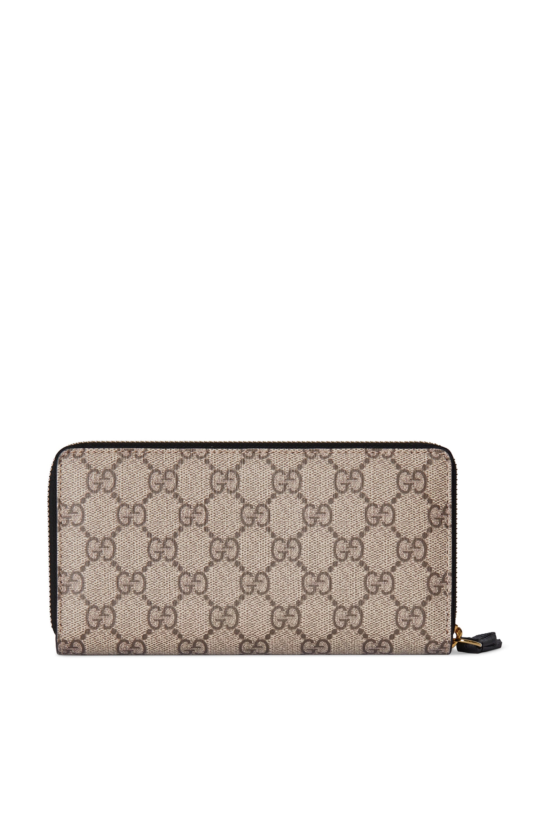 GG Marmont Bi-Color Zip Around Wallet 