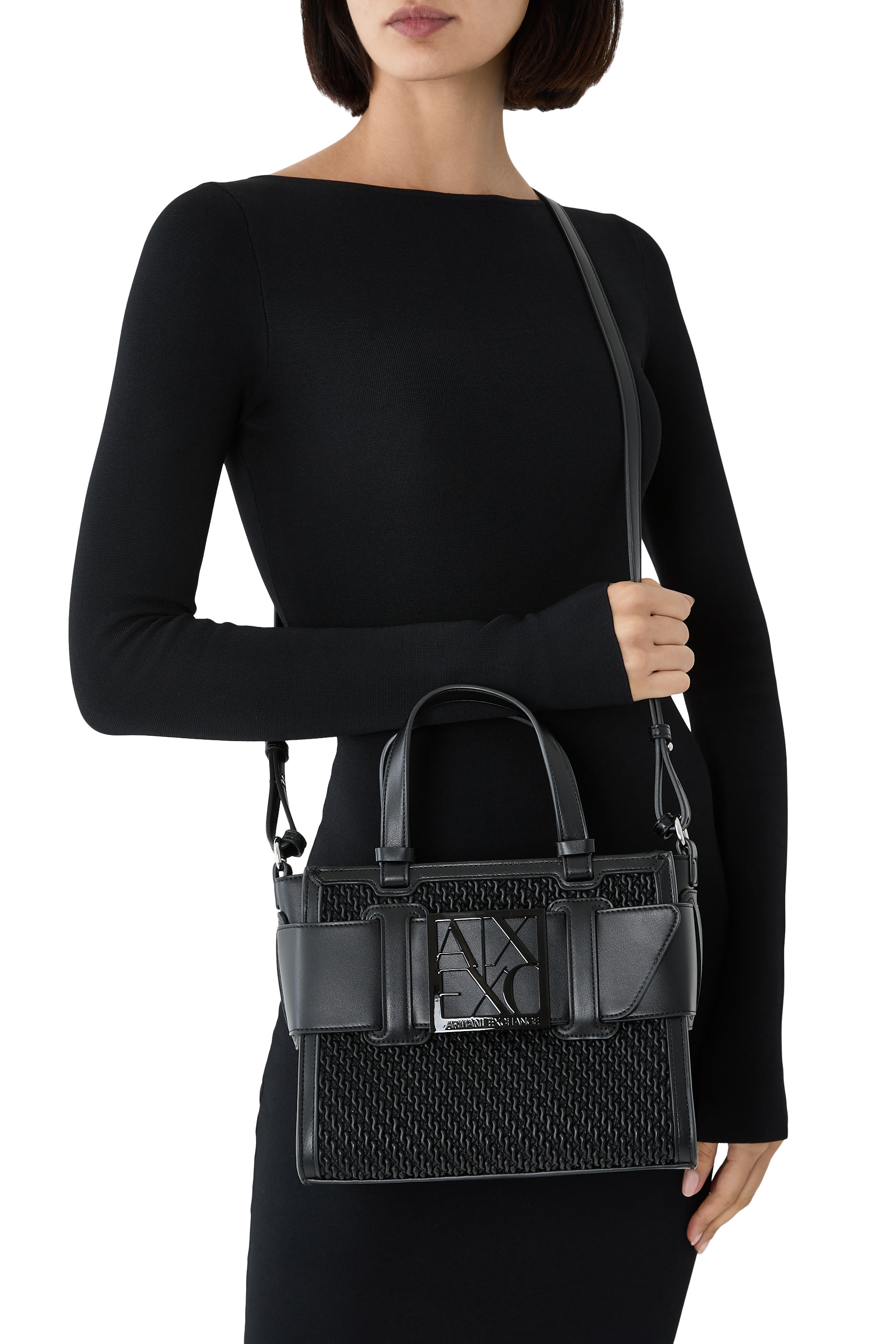 Embossed Texture Tote Bag