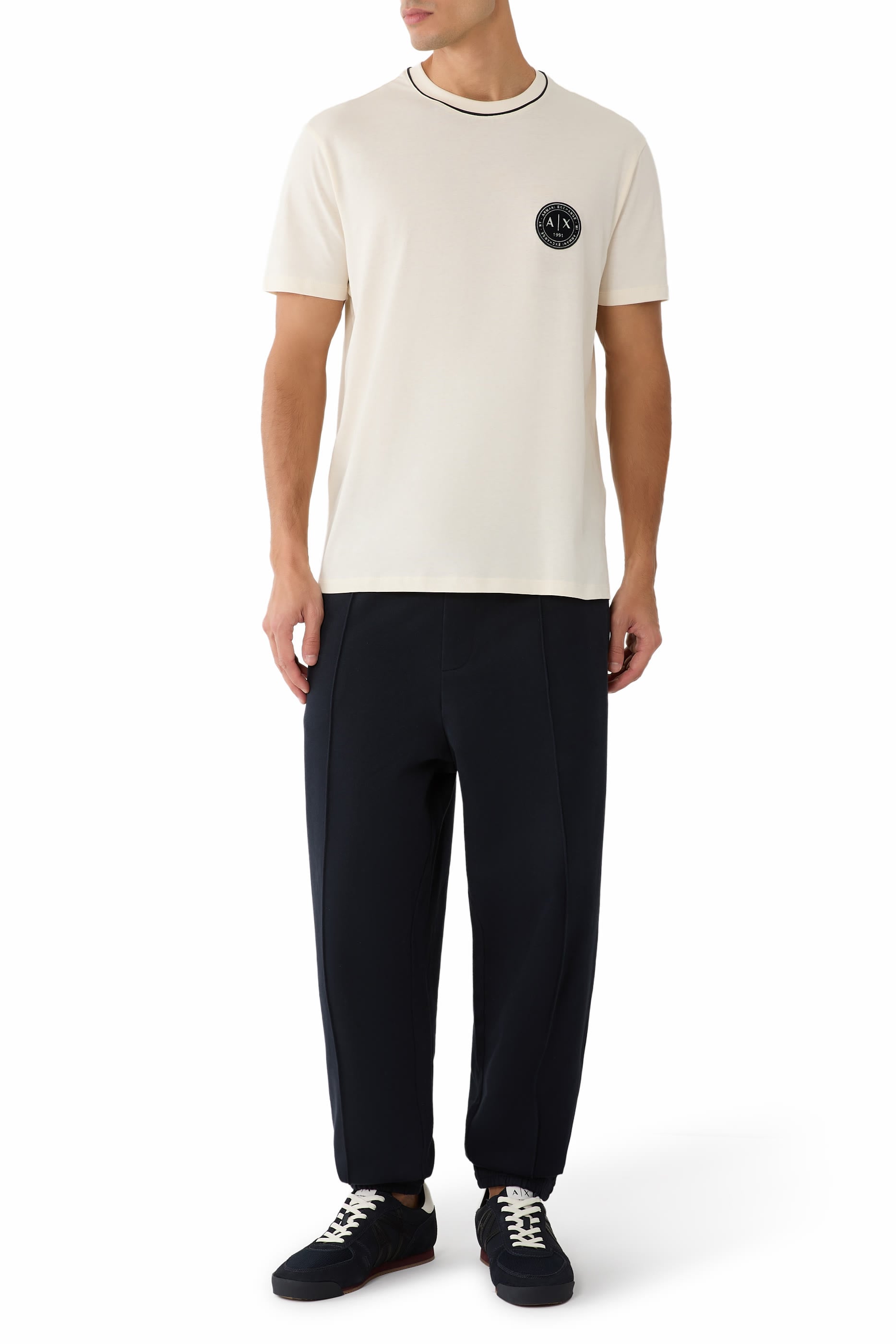AX Logo Patch T-Shirt