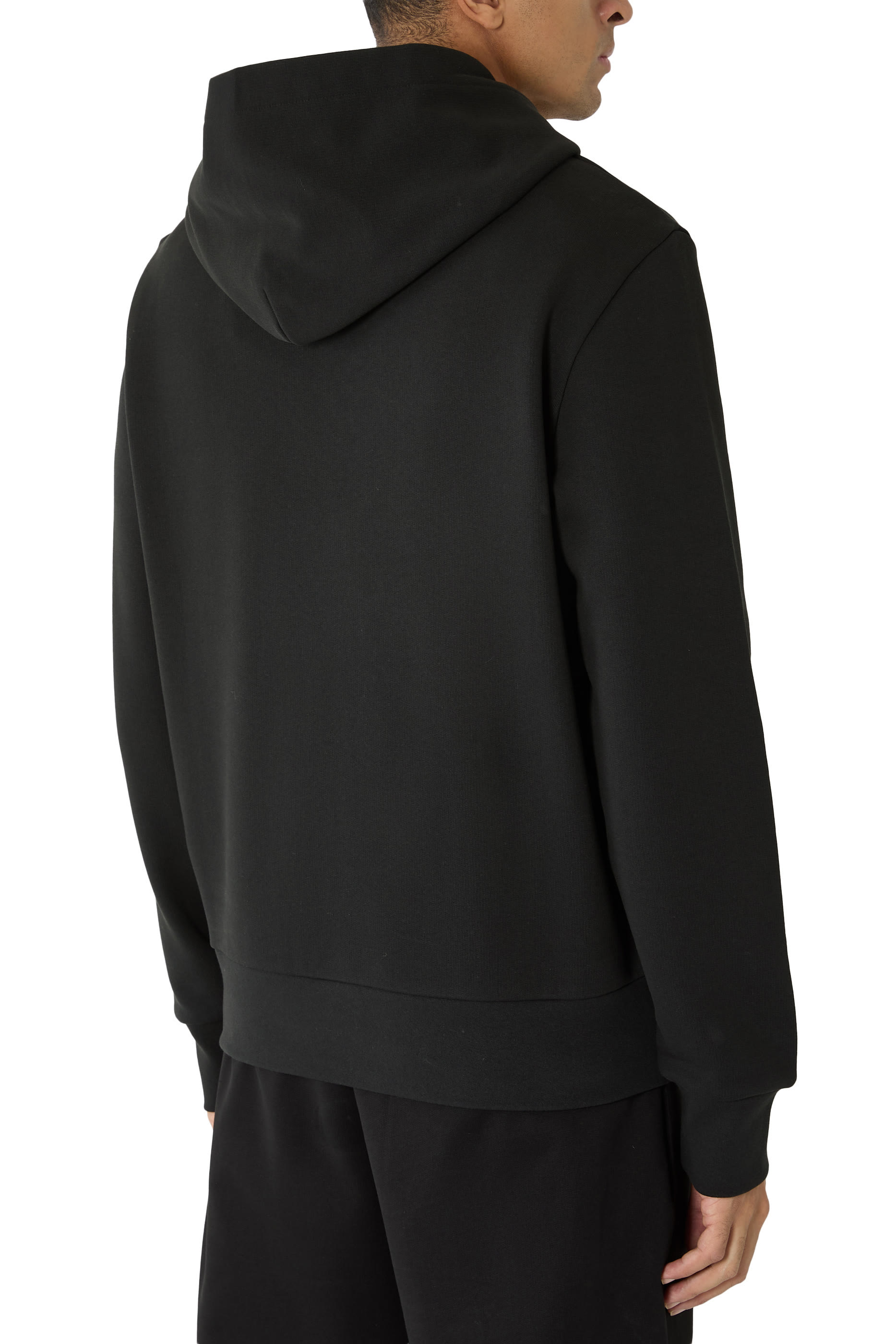 Star Logo Patch Cotton Hoodie