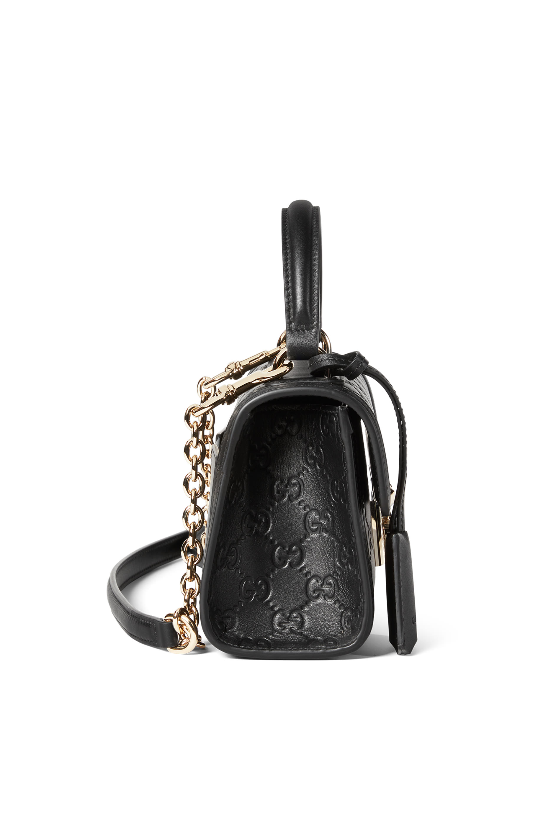 Padlock Small Top Handle Bag