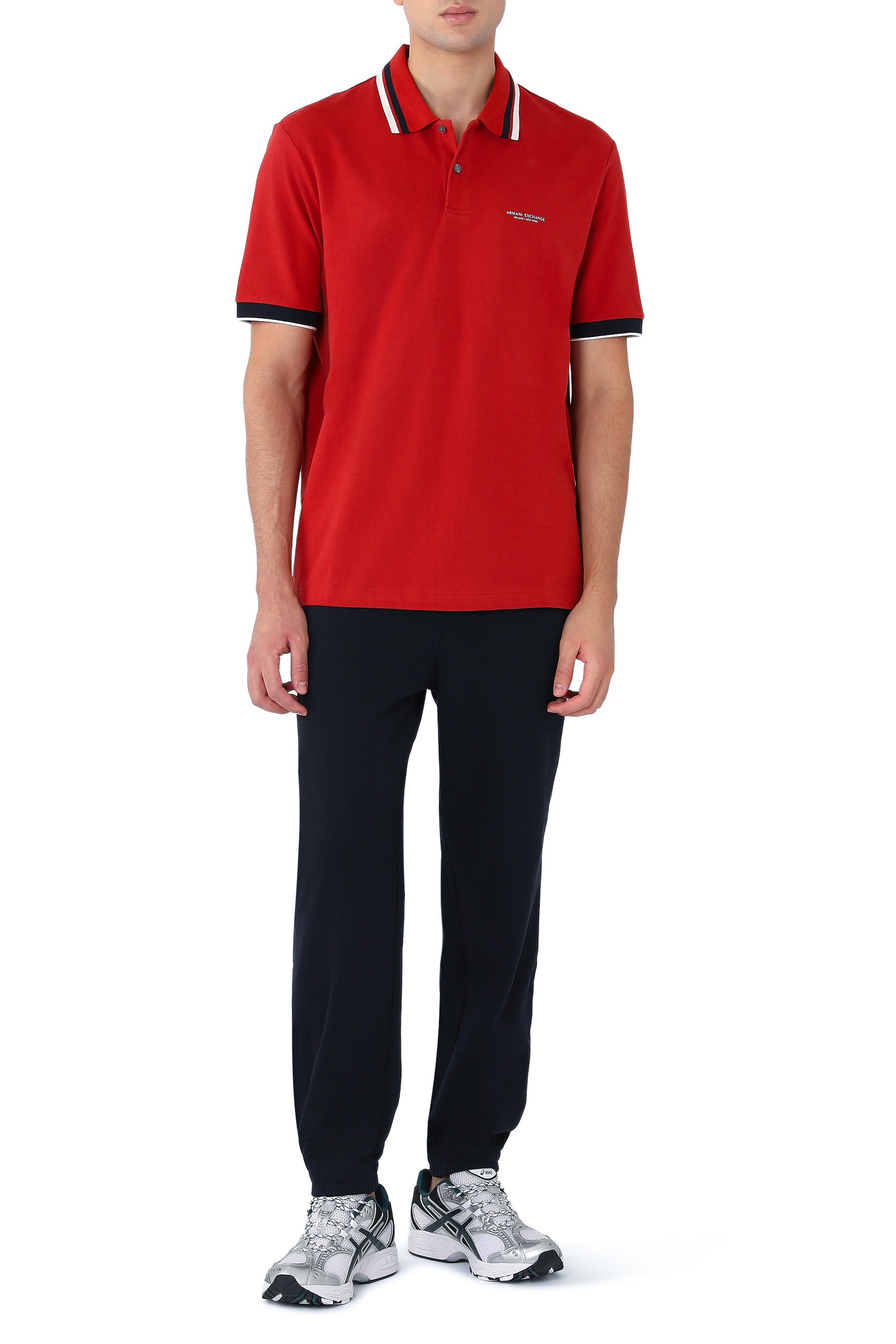 AX Logo Polo T-Shirt