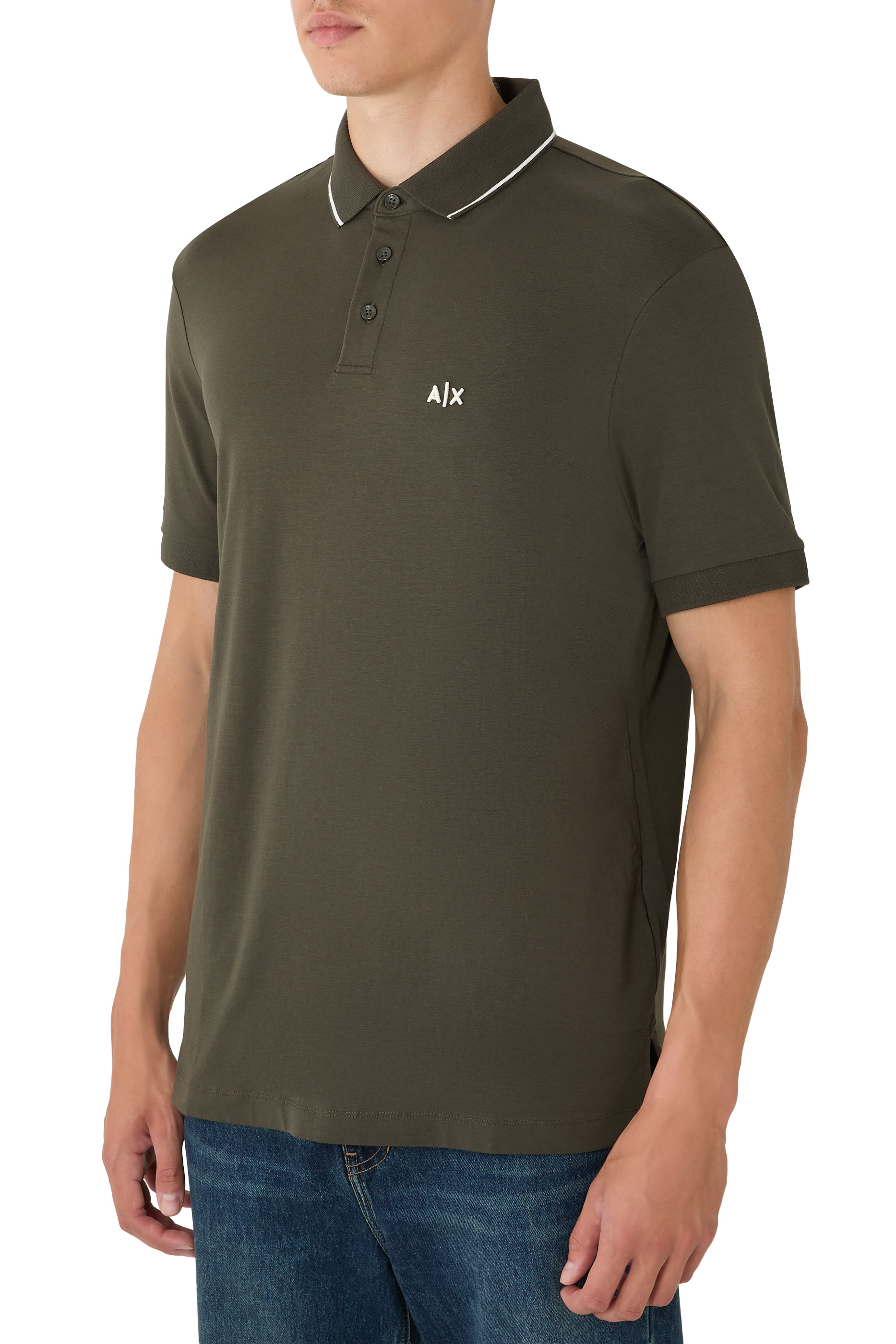 Logo Slim Fit Polo Shirt