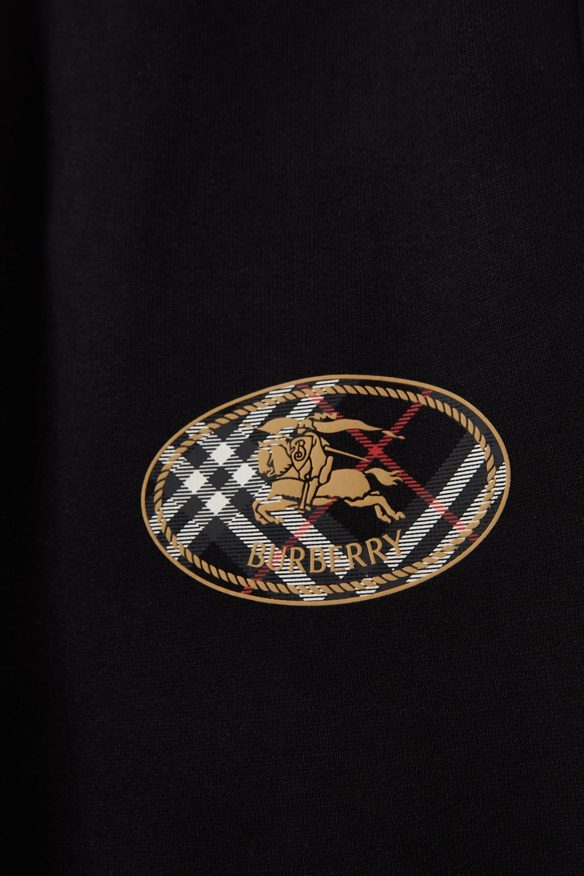 Kids Check Knight Stamp Zip Hoodie