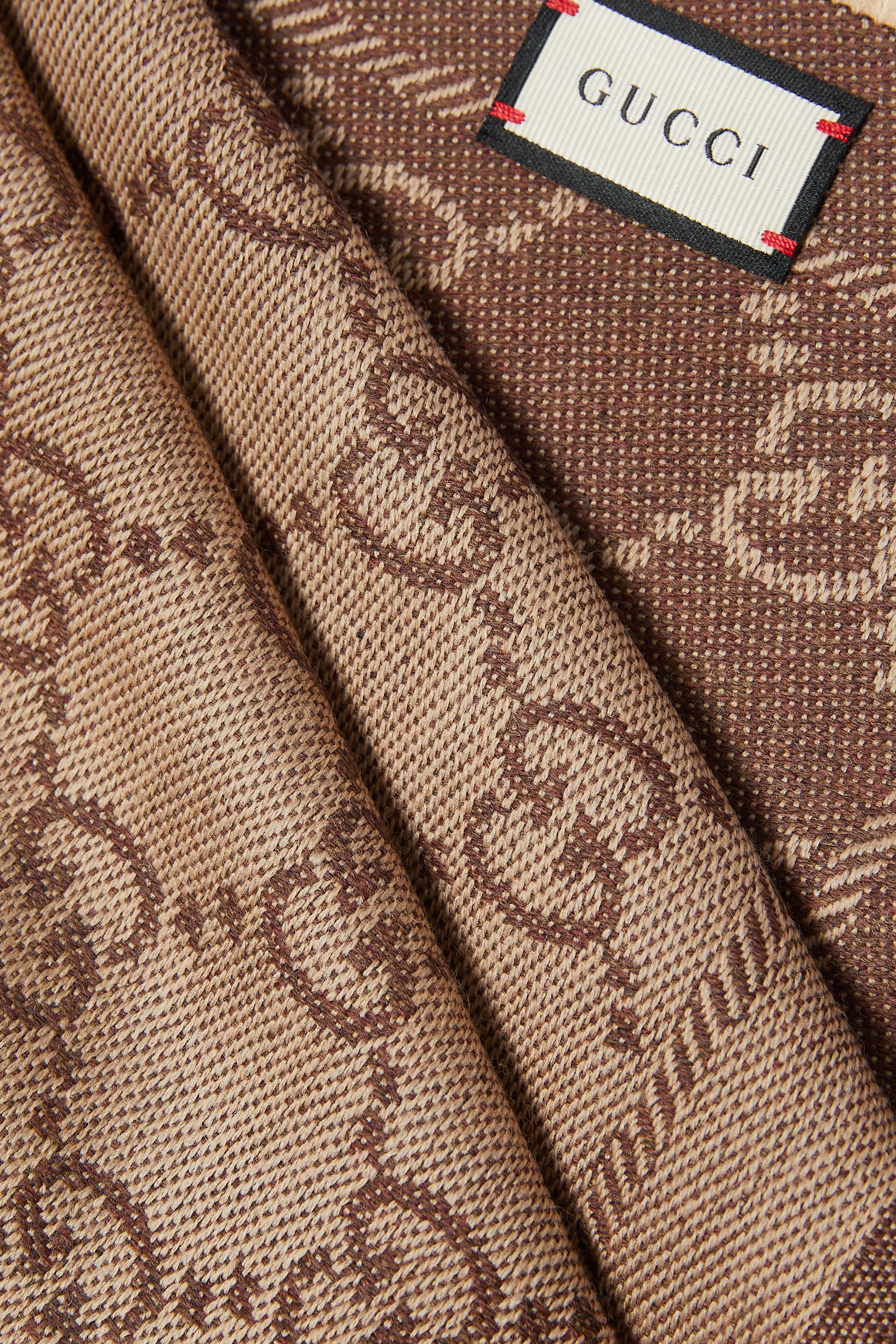 Wool GG Jacquard Scarf