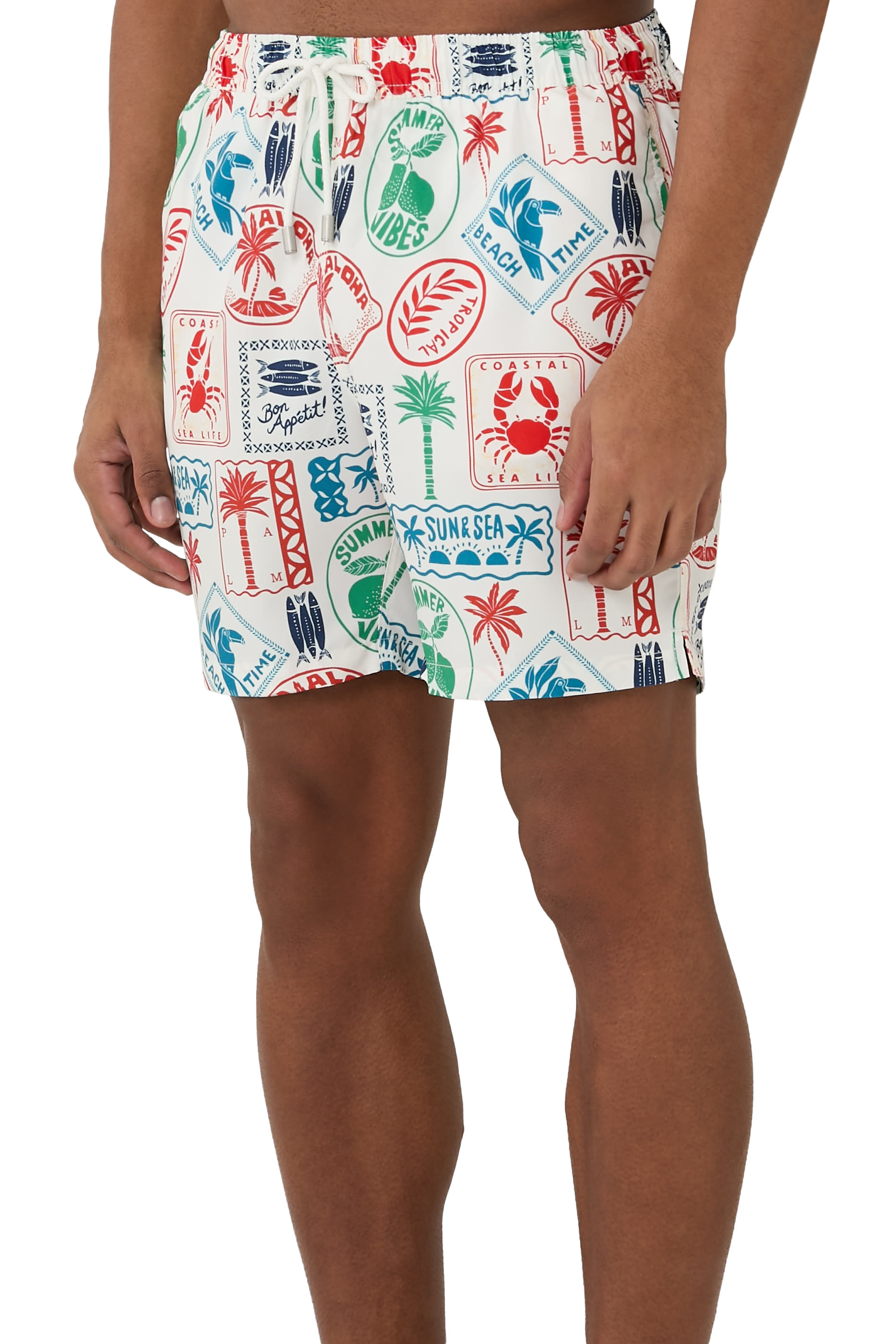 Arthus Mid-Length Swim Shorts