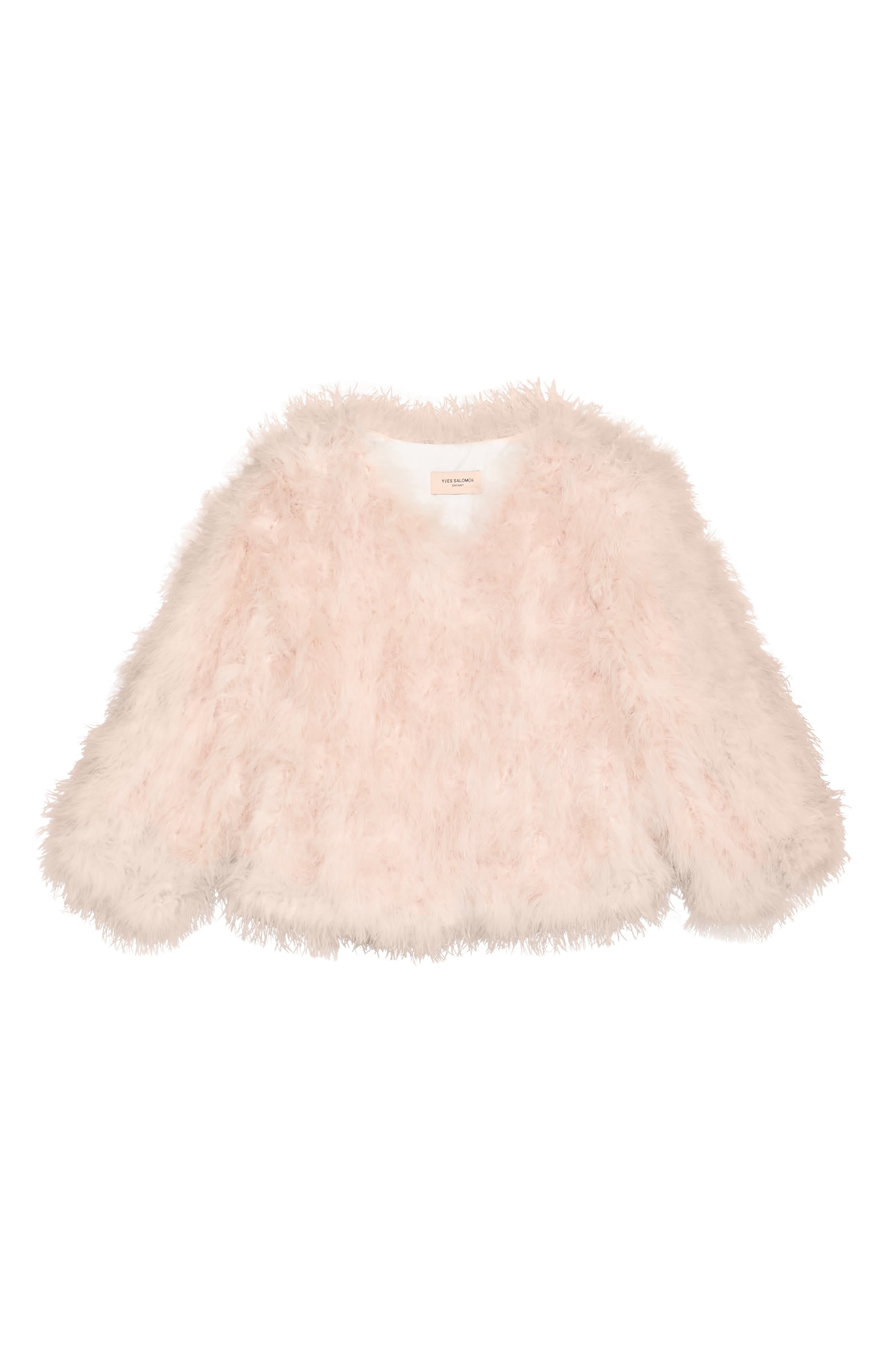 Kids Short Feather Jacket 