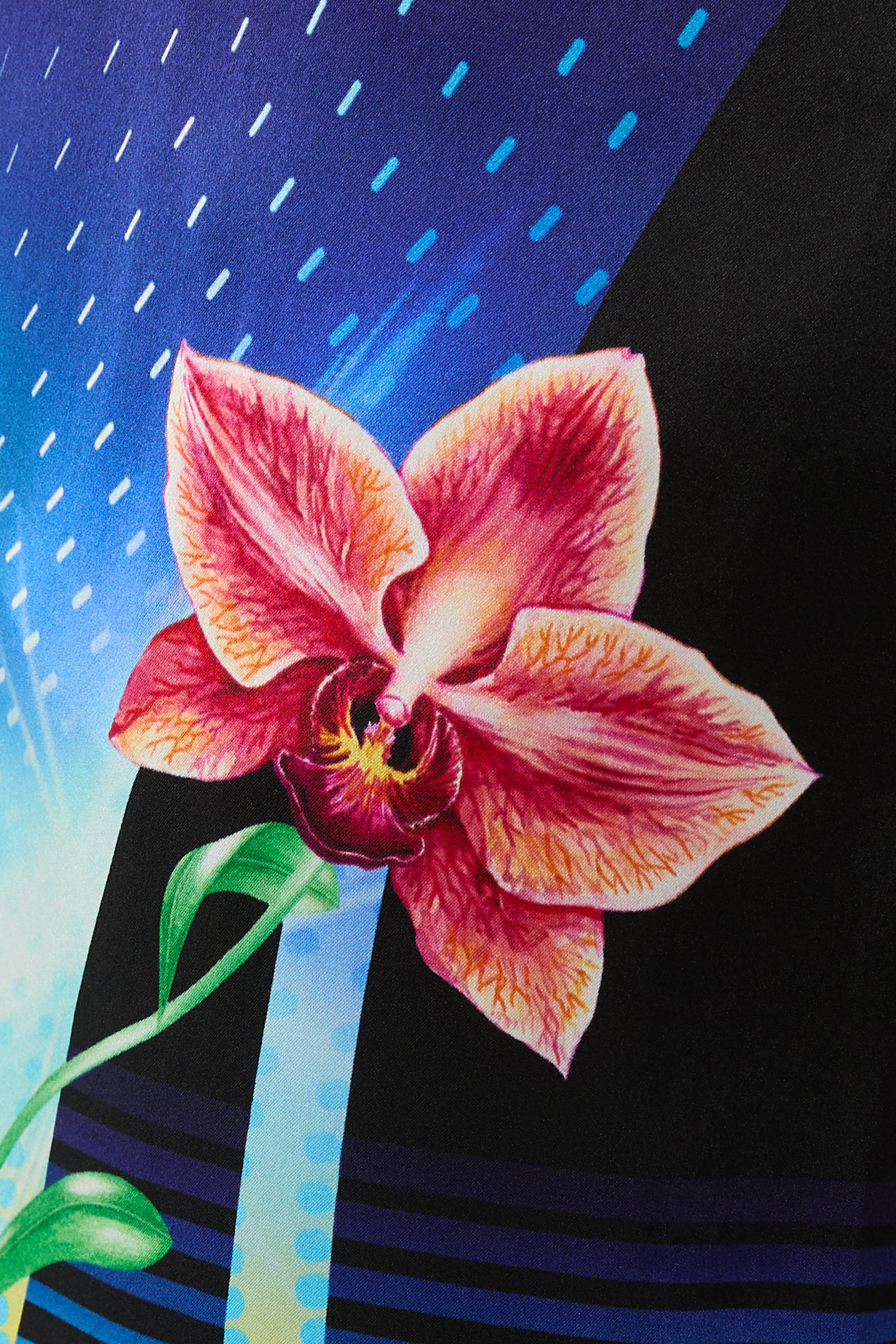 Orchid Racer Silk Shorts