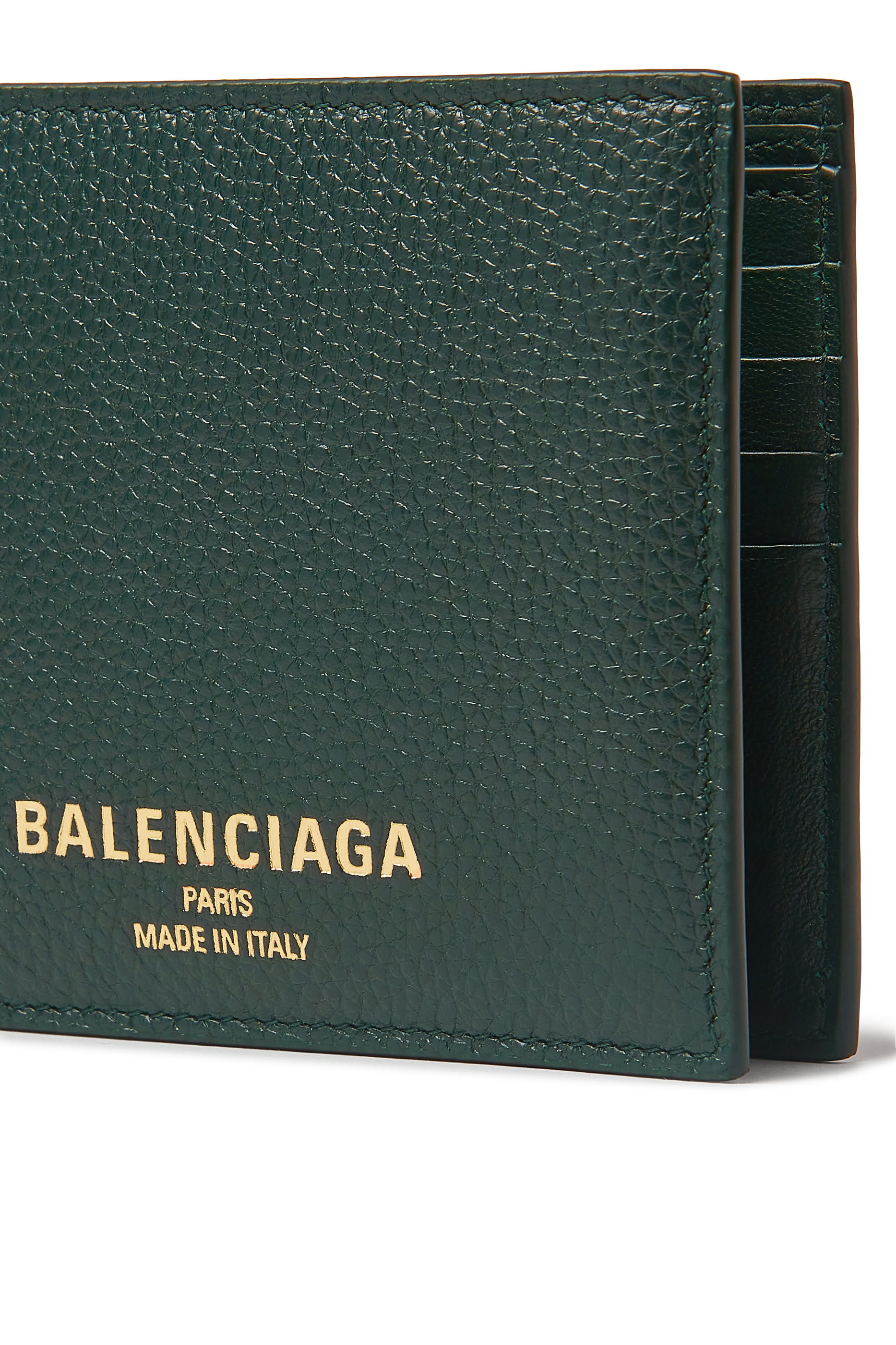 Logo Credit Square Folded Wallet
