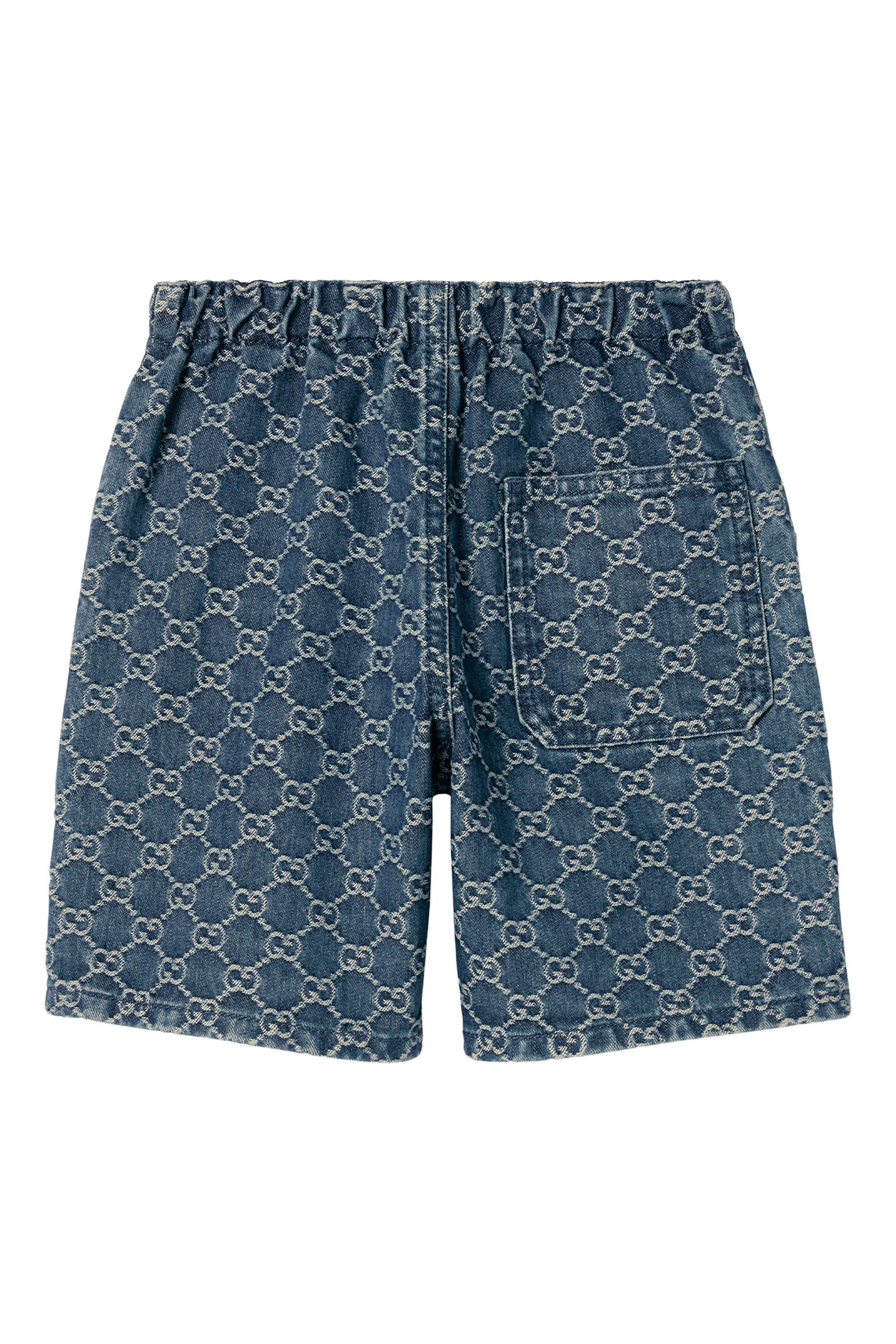Kids GG Denim Shorts