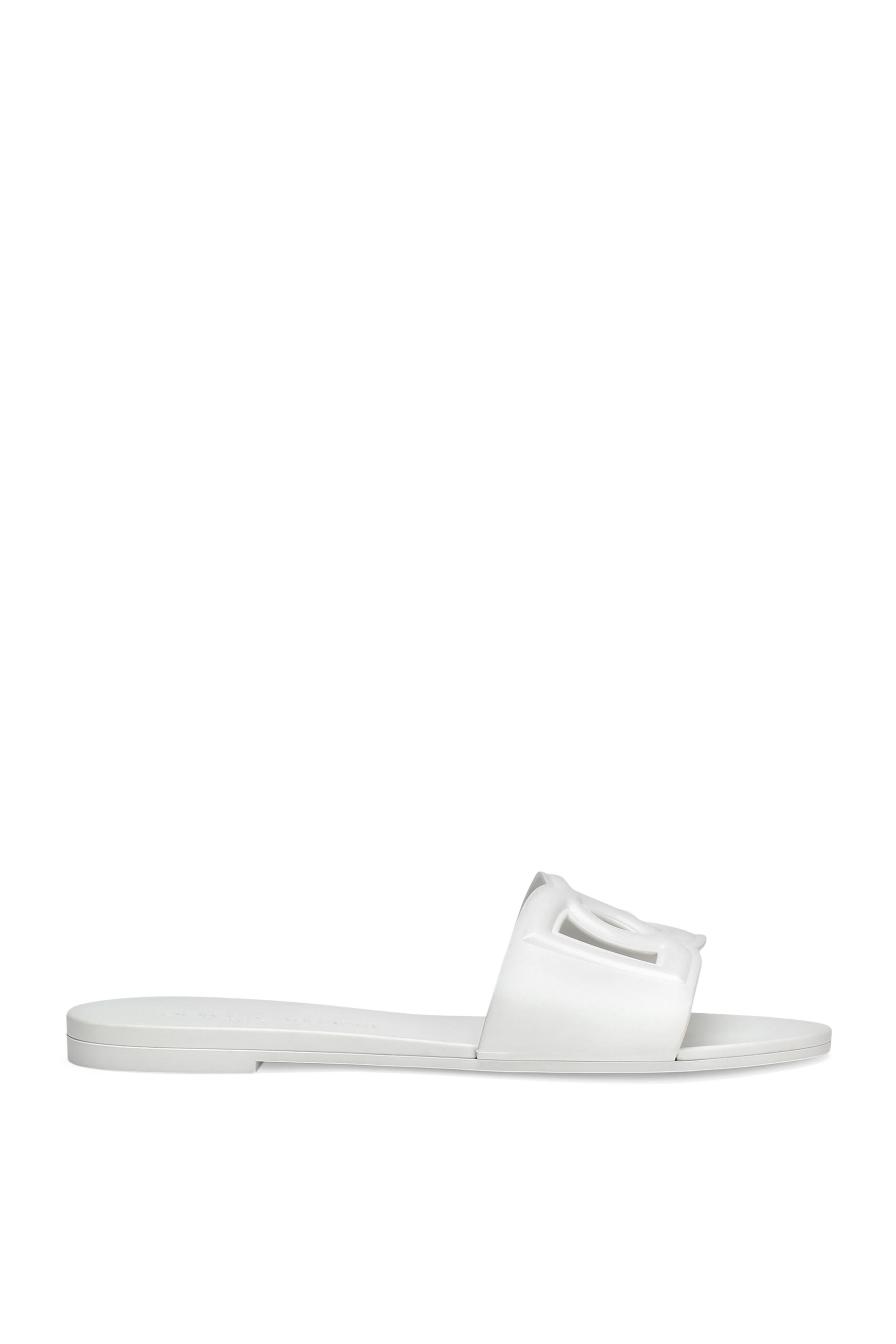Rubber Beachwear Slides