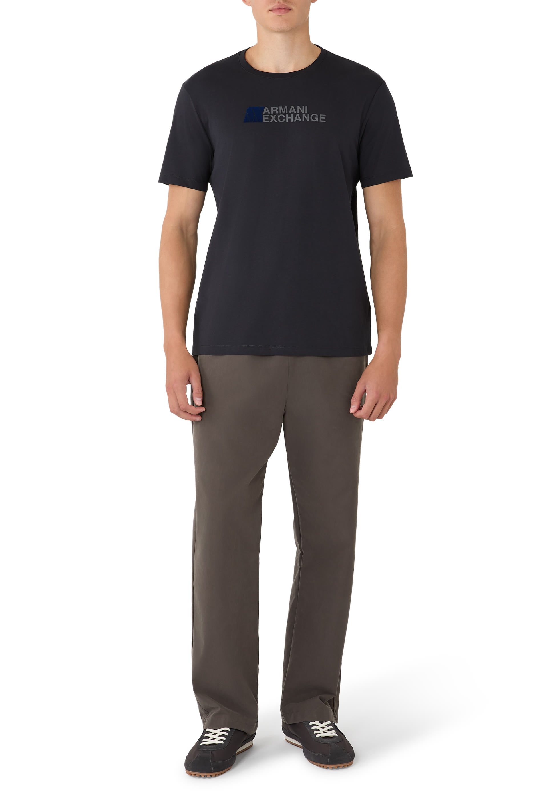 Logo Print Slim Fit T-Shirt