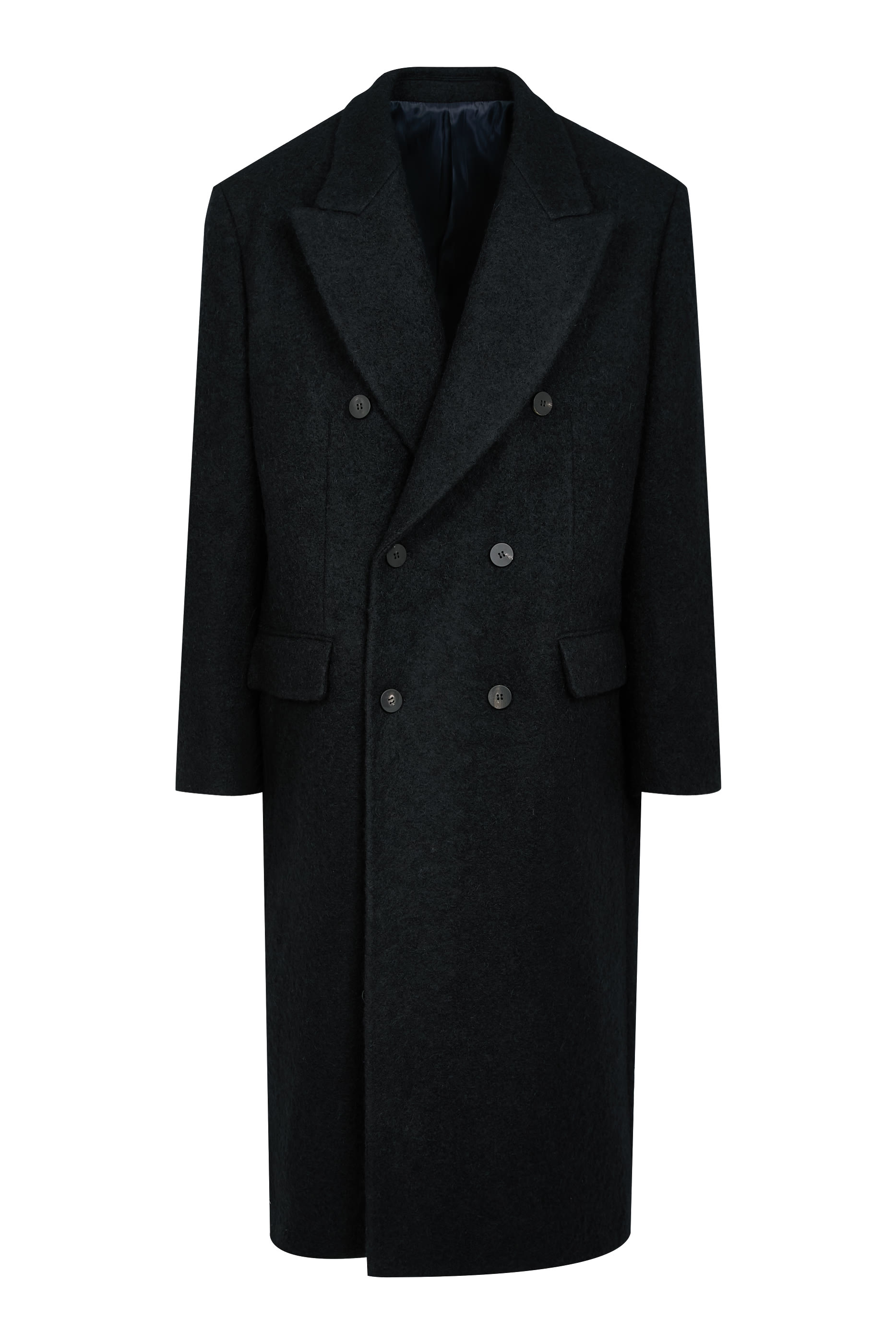 Double-Breasted Long Coat