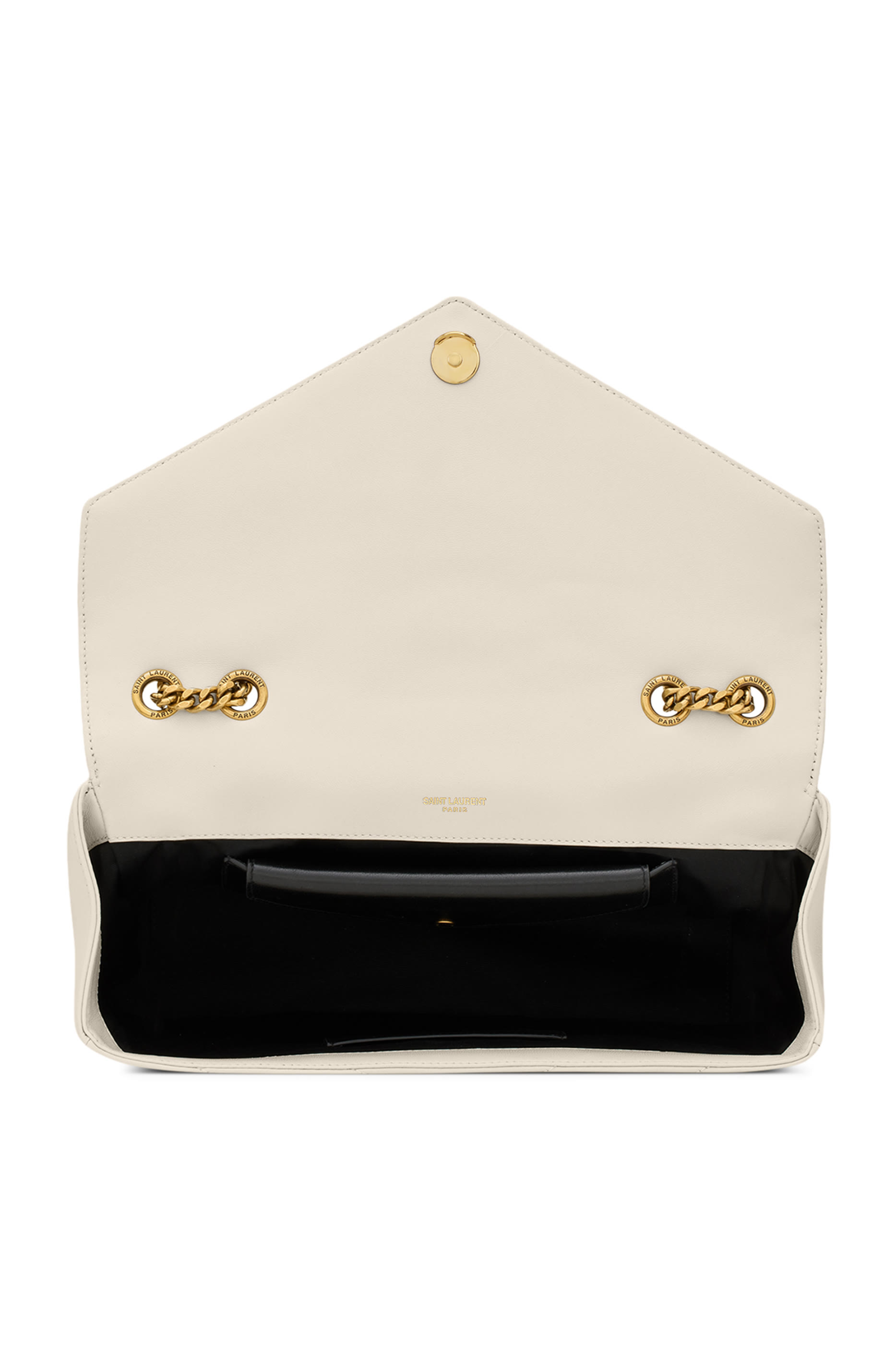  Loulou Medium Chain Bag In Matelass&eacute; Lambskin 