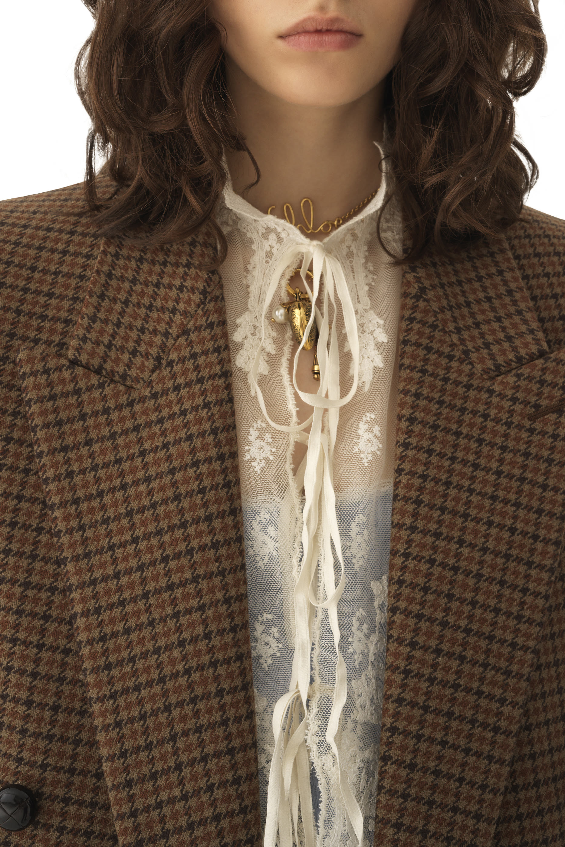 Double-Breasted Tailored Wool Jacket