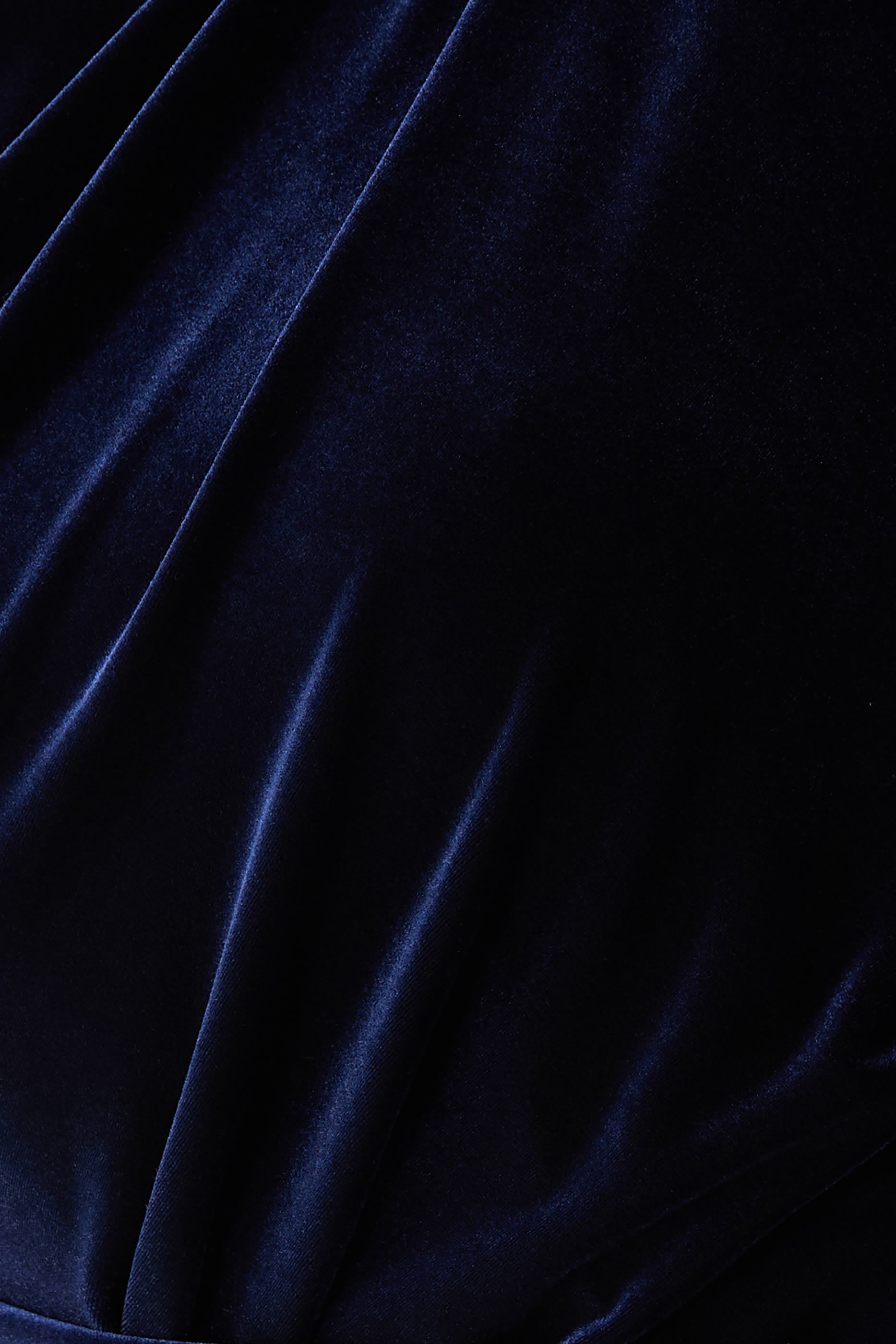 Long Sleeve Velvet Gown