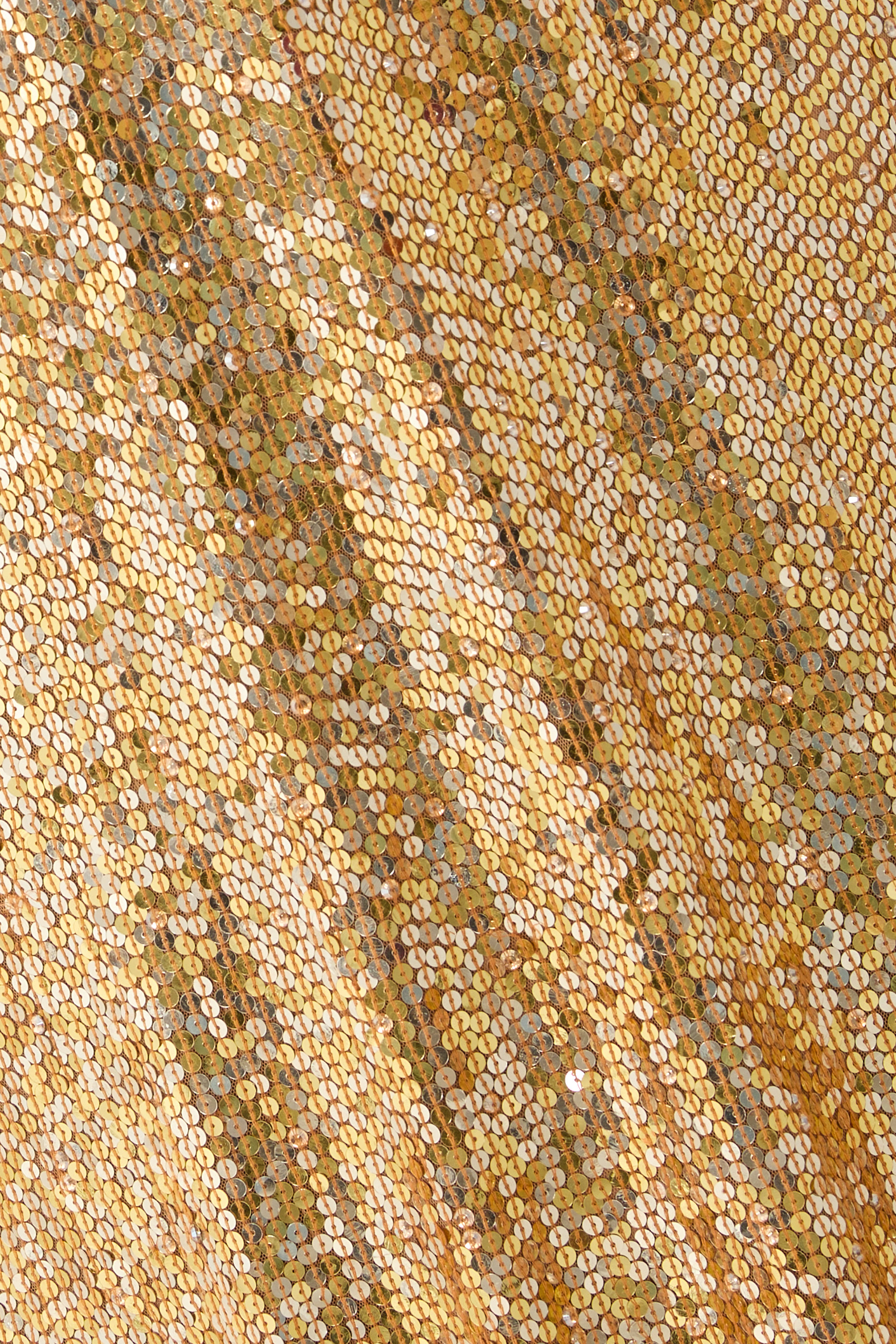 Dulcet Long Sleeve Sequin Gown 