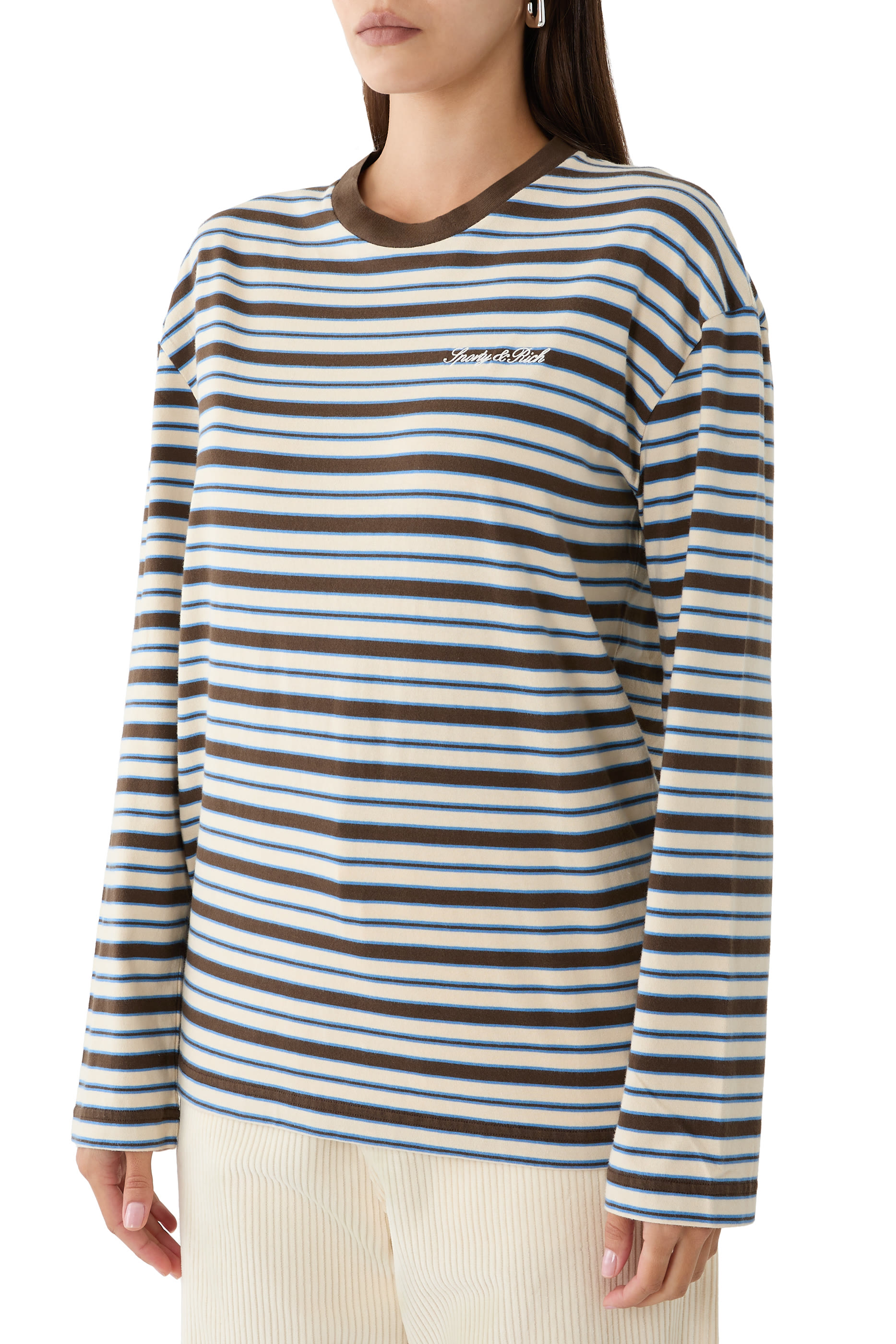 Fale Signature Logo Easy Longsleeve T-Shirt 
